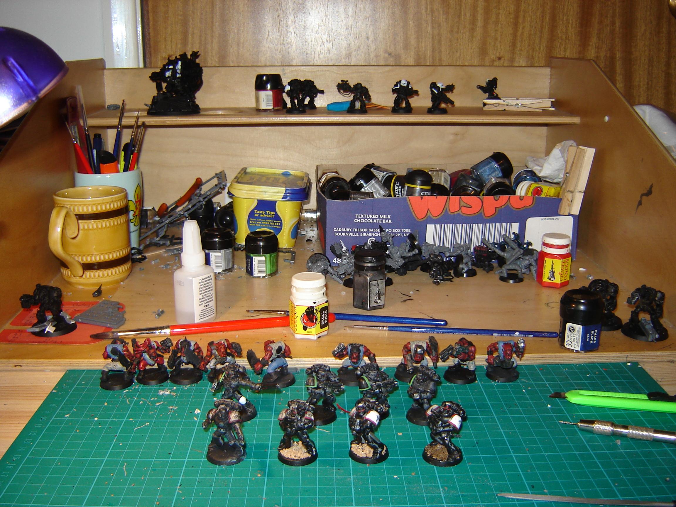 Moving slowly on...8 models completed...38 left to finish!