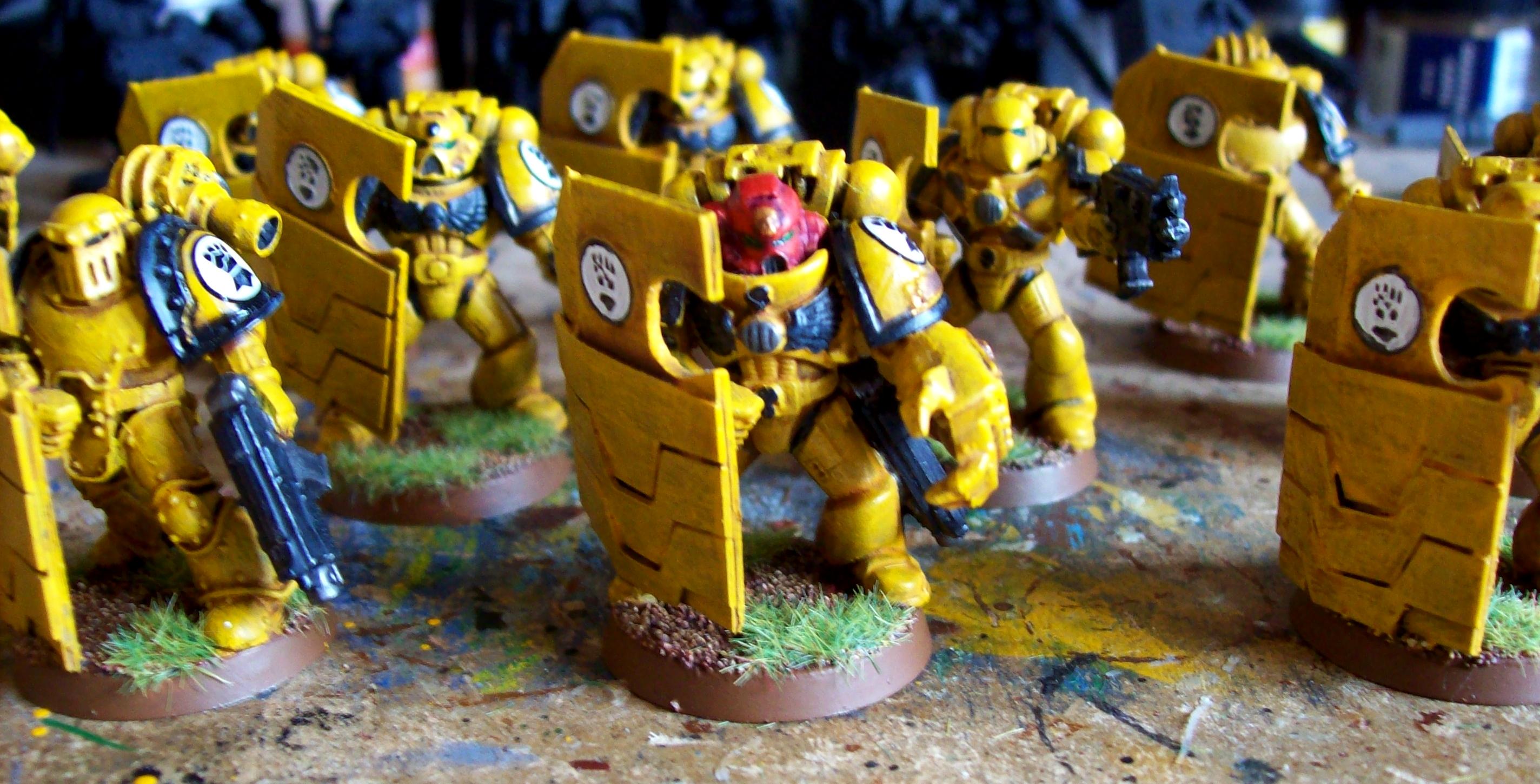 Imperial Armour 10, Imperial Fists, Siege Mantlets, Space Marines, Tactical Squad