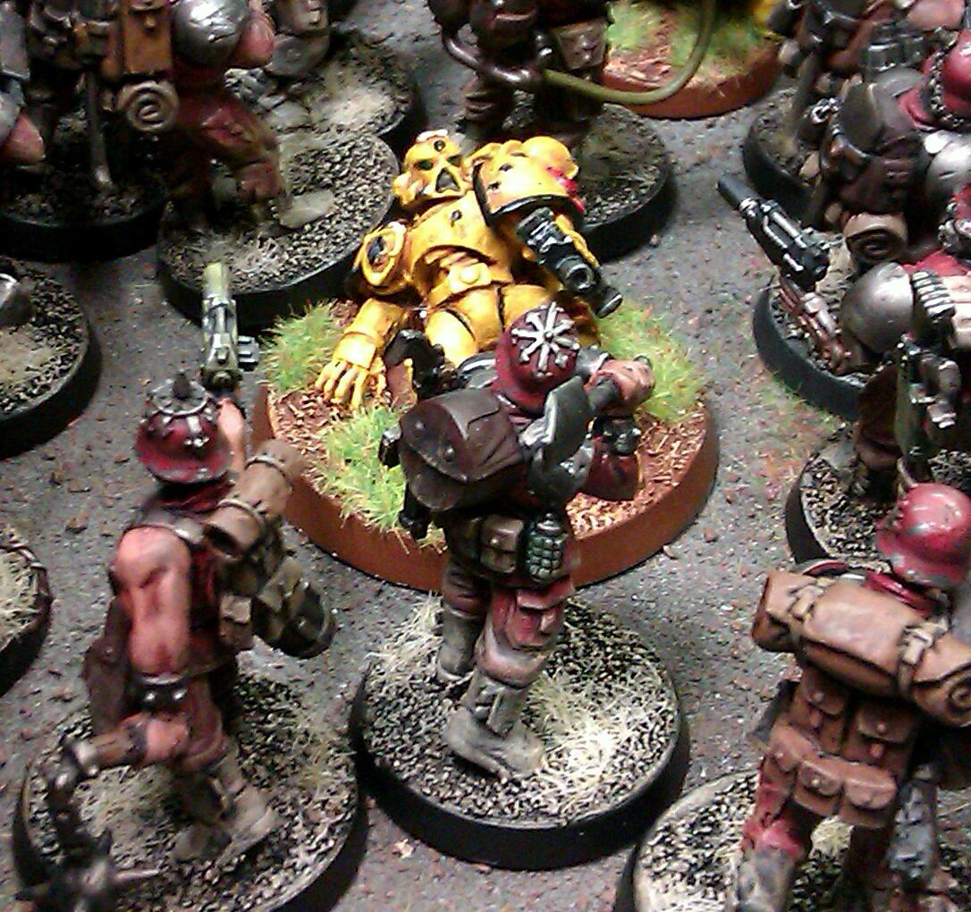 Blood Pact, Chaos, Imperial Fists, Last Stand, Renegade Imperial Guard