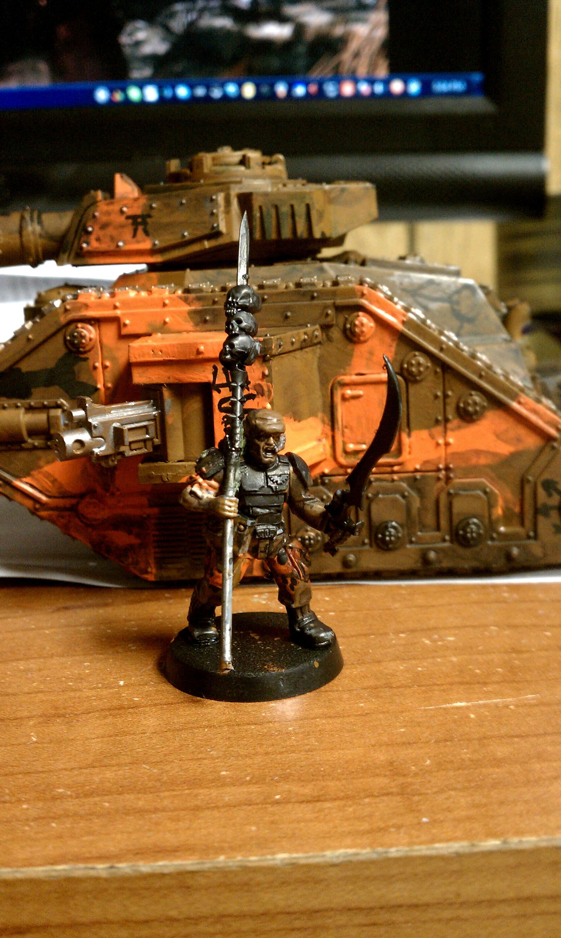Chaos Guardsmen, Damned trophy bearer