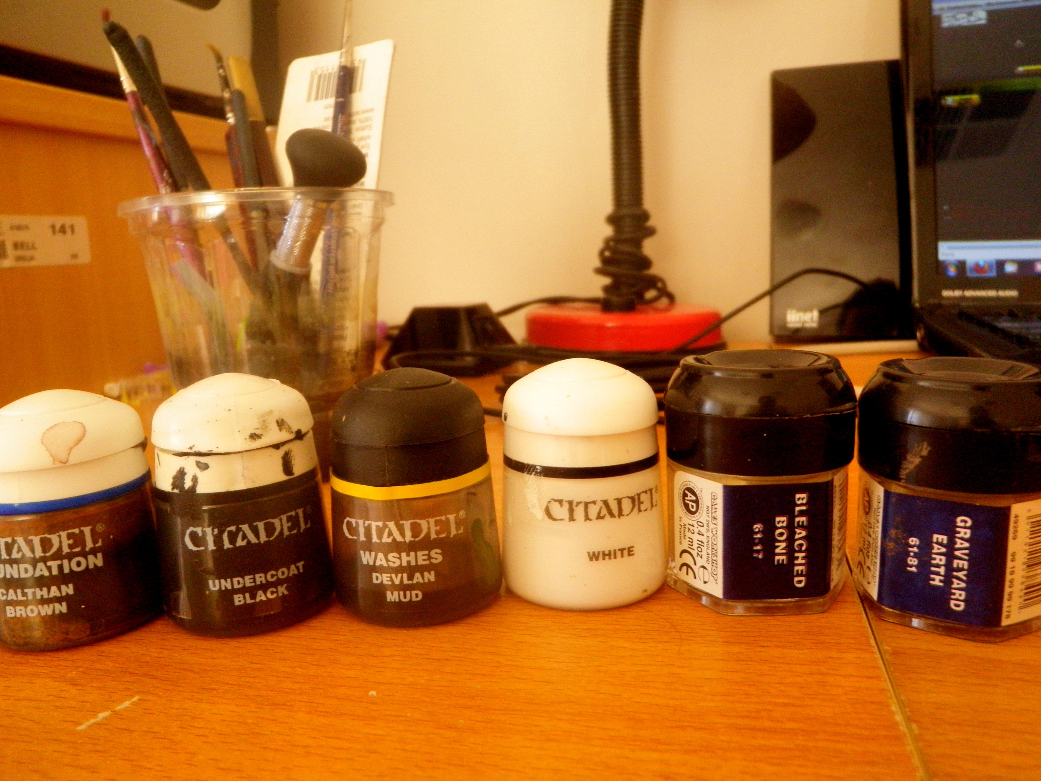 paints needed