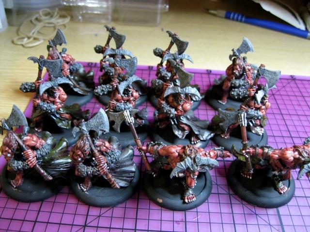 Circle Of Orboros, Hordes, Tharn Ravagers, Unit