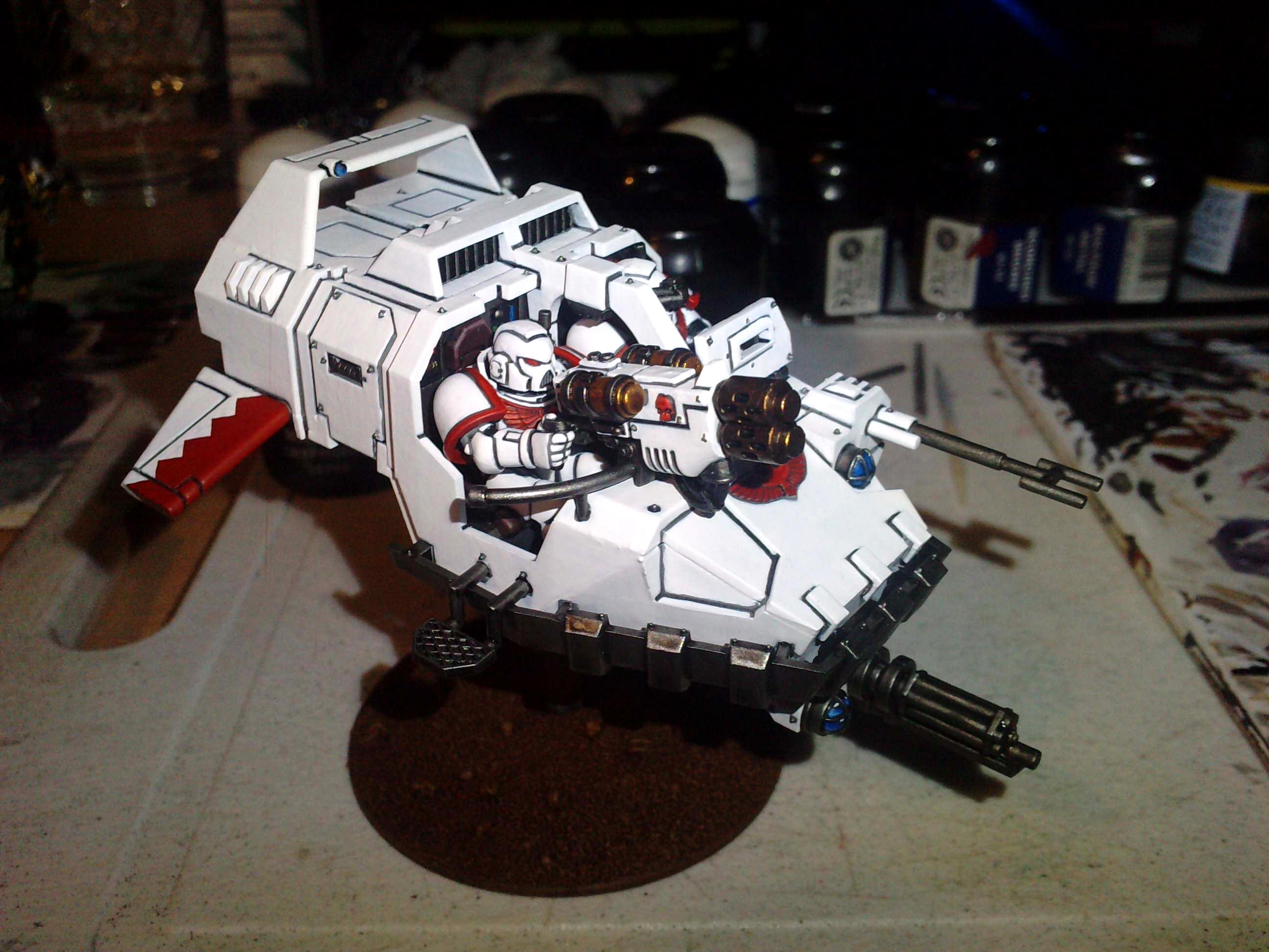 Land Speeder, Space Marines, Warhammer 40,000, White Scars