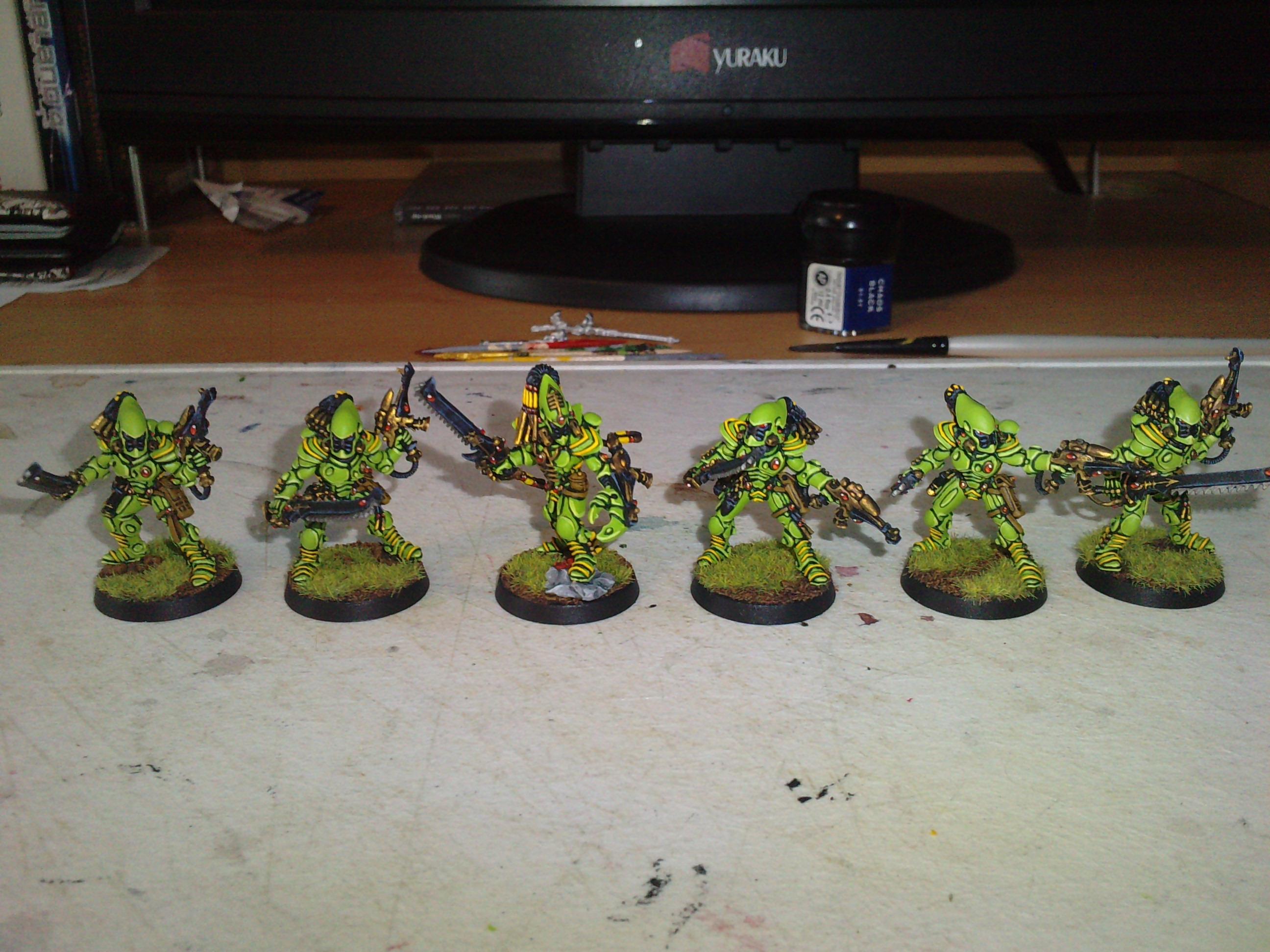 Alaitoc. Warhammer 40k, Eldar, Striking Scorpions