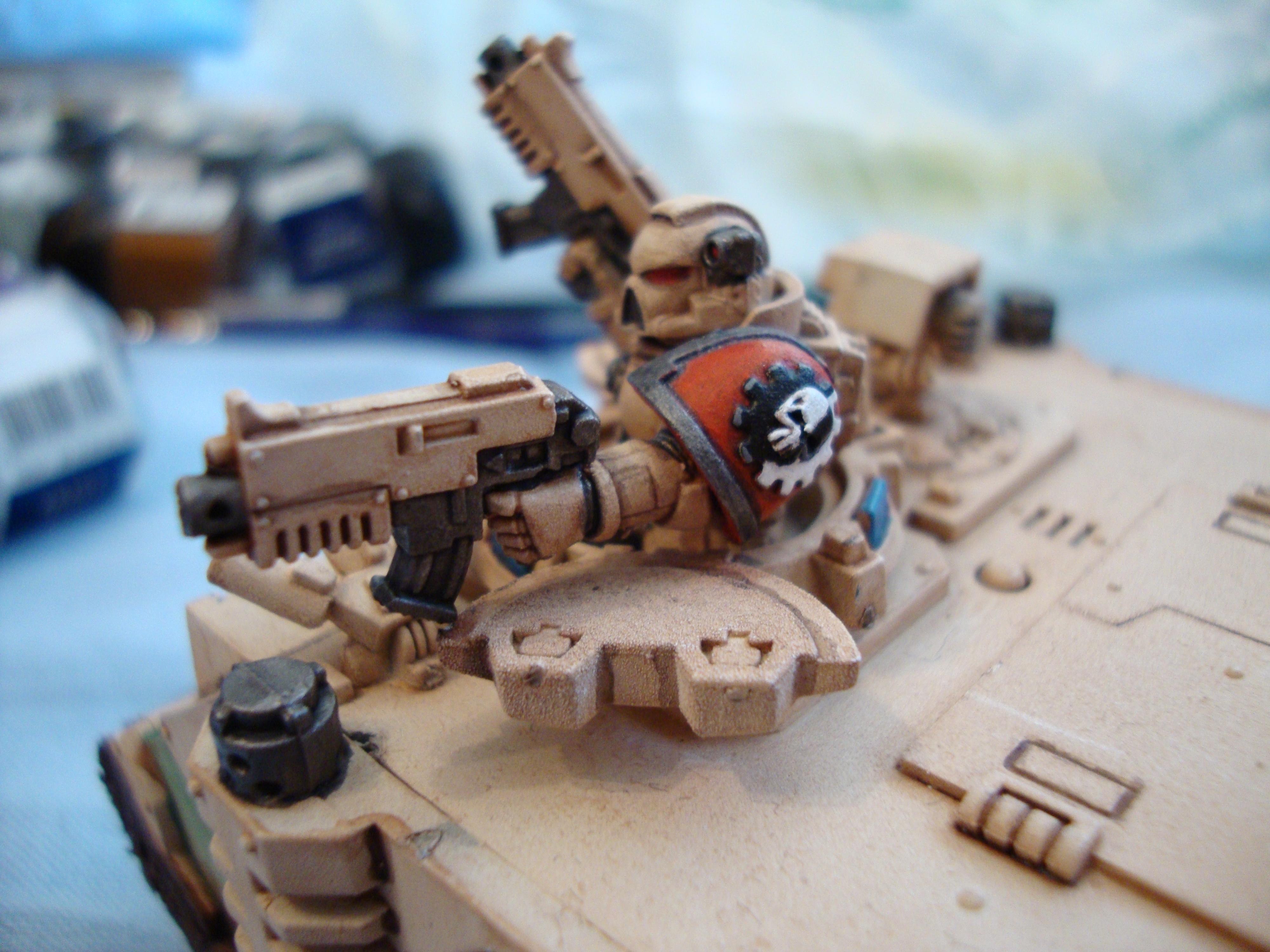 Gunner, Rhino, Space Marines