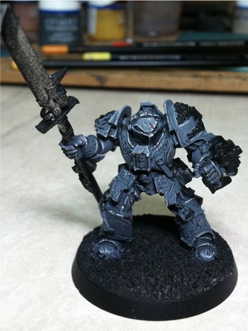 Grey Knights, First re-paint WIP