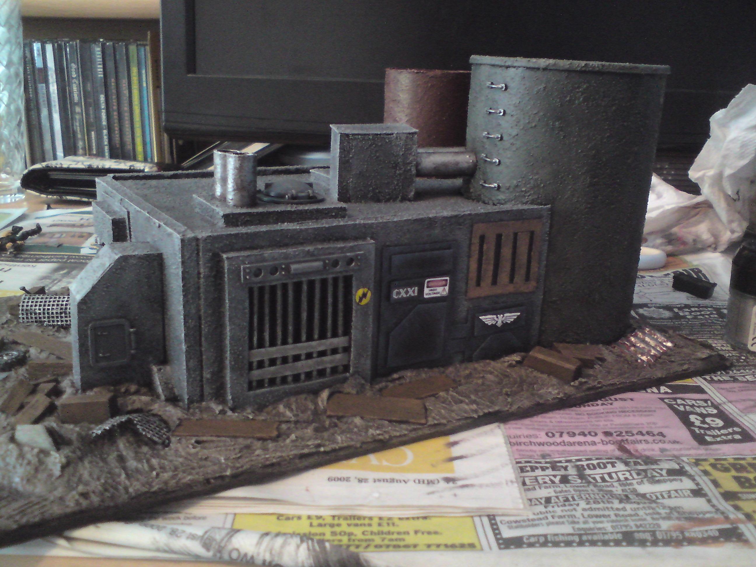 Buildings, Sub Station, Terrain, Warhammer 40,000