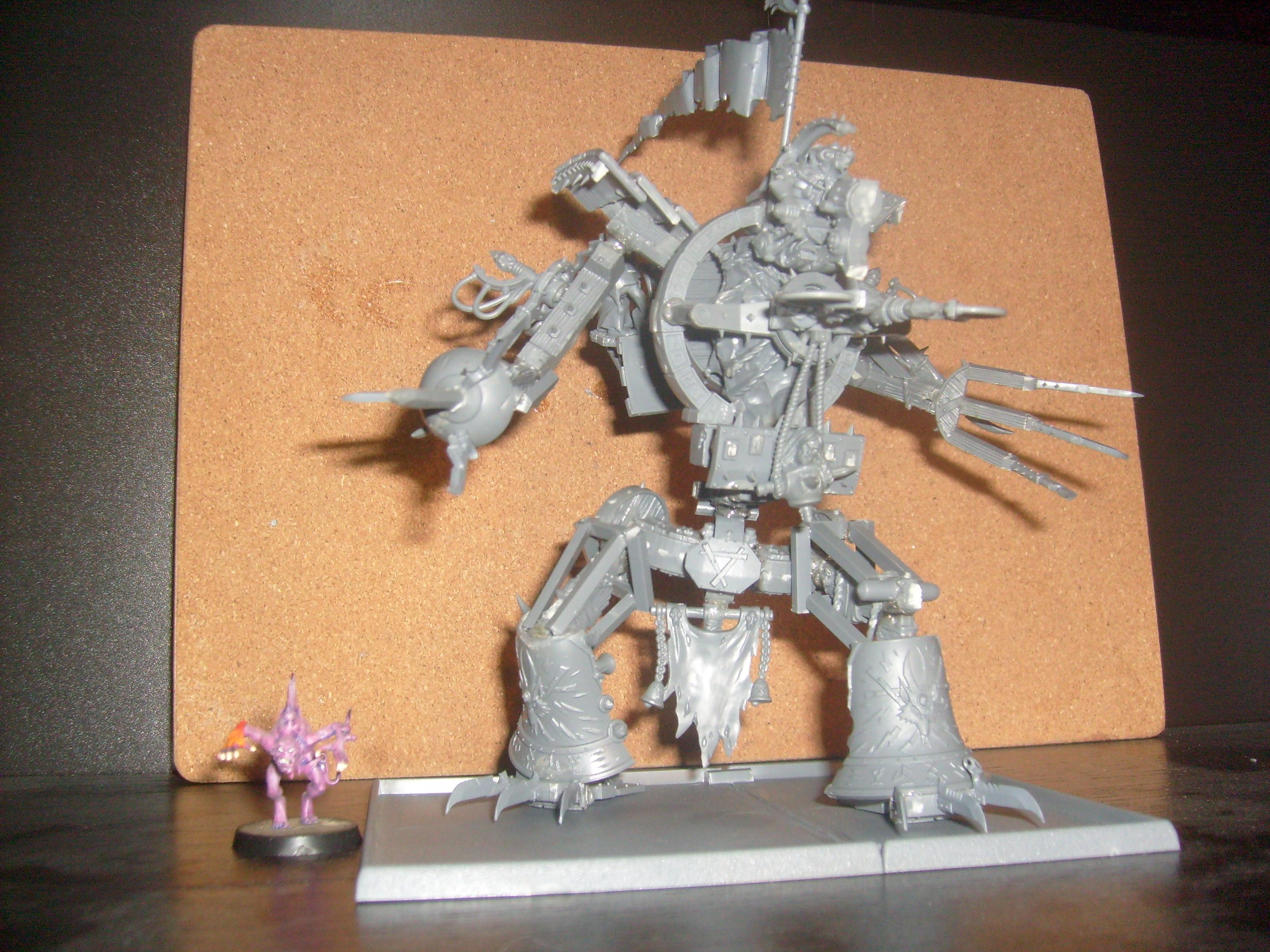 Conversion, Kitbash, Screaming Bell, Skaven, Skaven Doom Machine, Walker