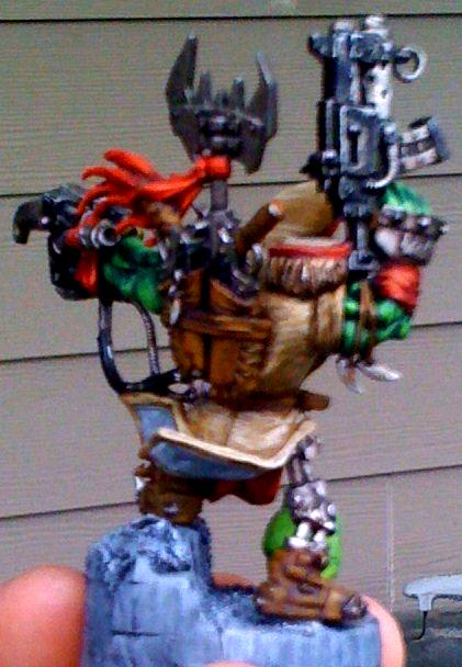 Warboss Ork Female Commissar