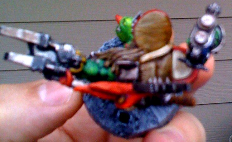 Warboss Ork Female Commissar