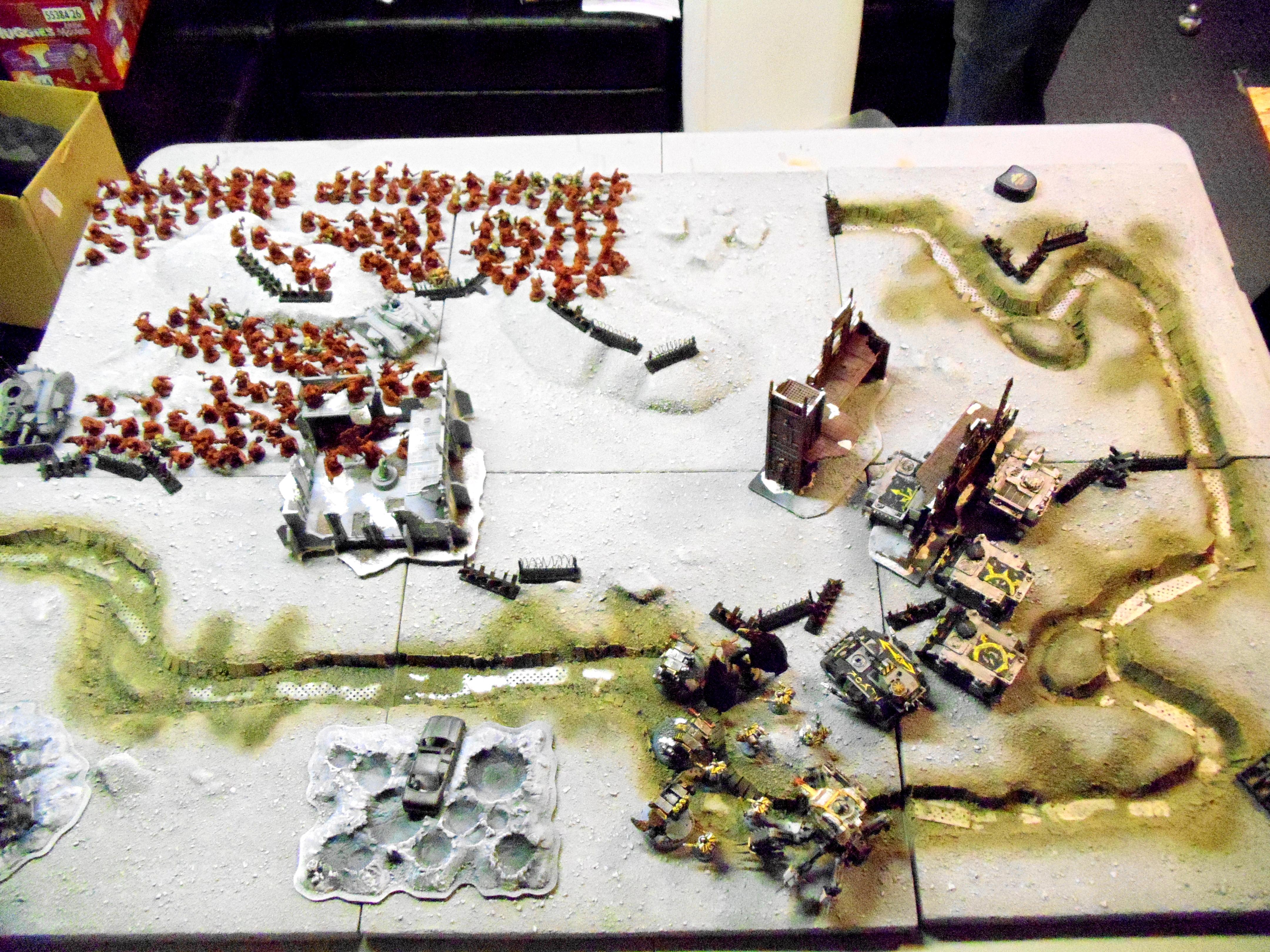 Apocalypse, Battle Report, Chaos, Chaos Space Marines, Daemons, Iron Warriors