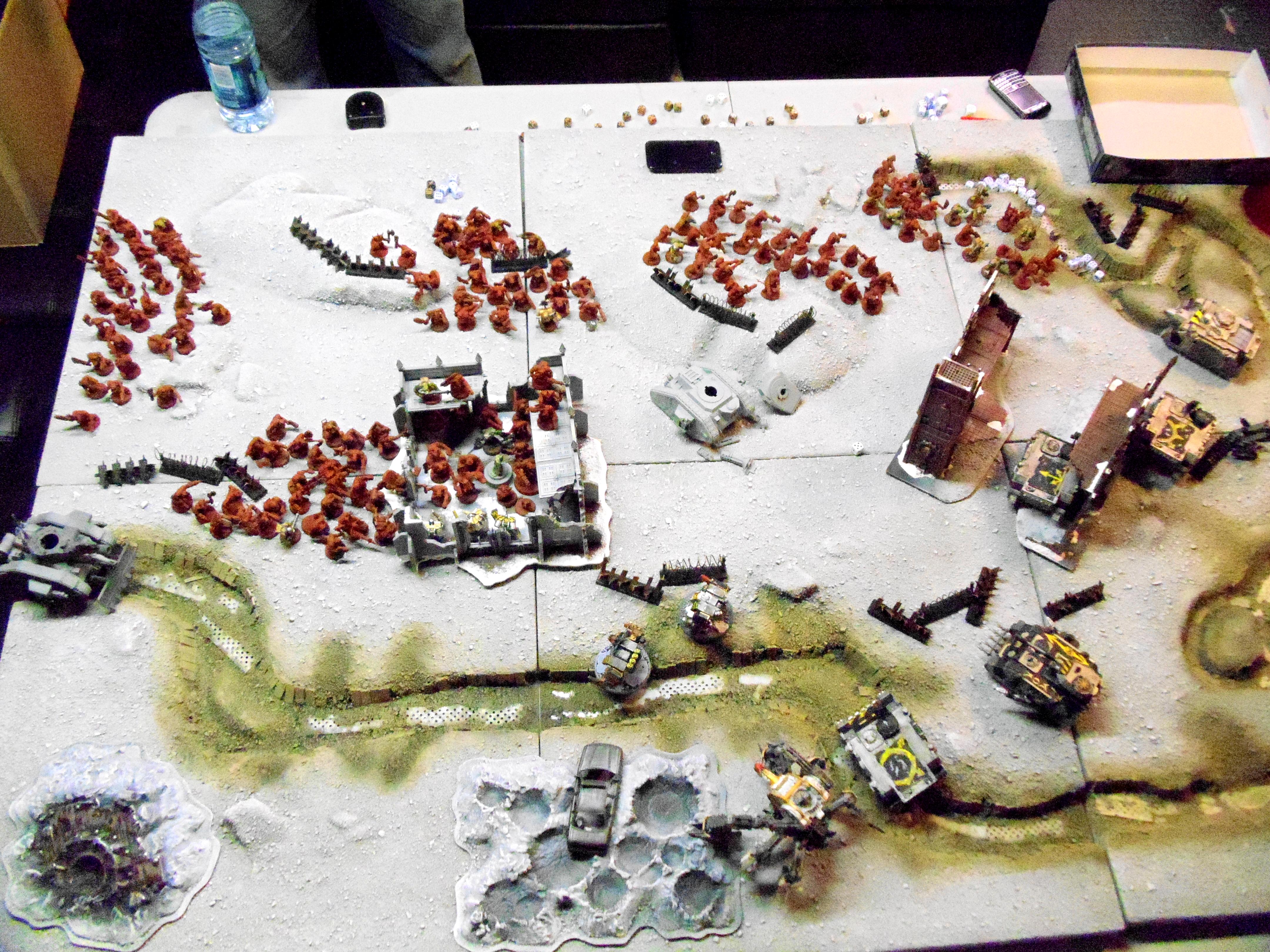 Apocalypse, Battle Report, Chaos, Chaos Space Marines, Daemons, Iron Warriors