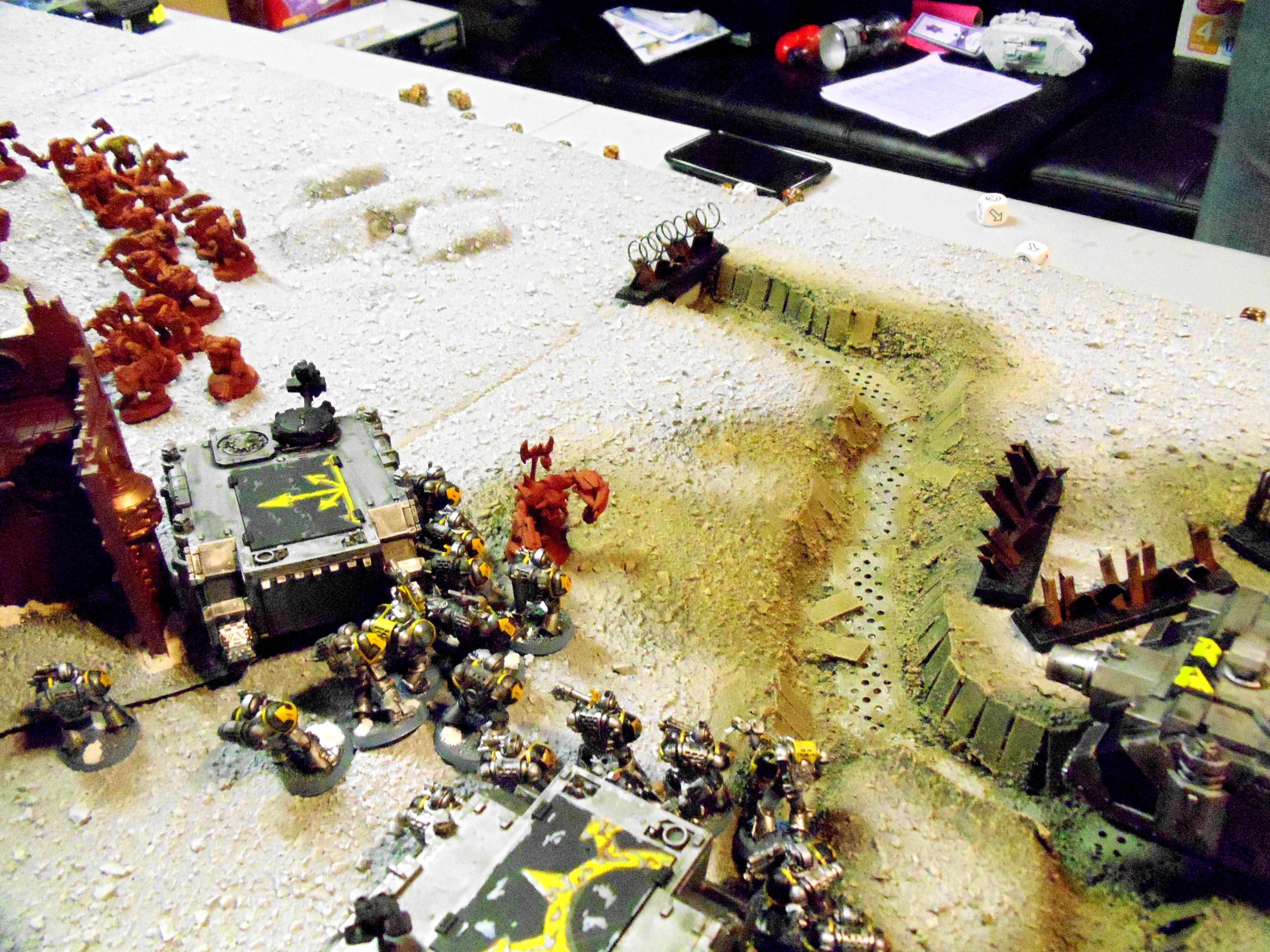 Apocalypse, Battle Report, Chaos, Chaos Space Marines, Daemons, Iron Warriors