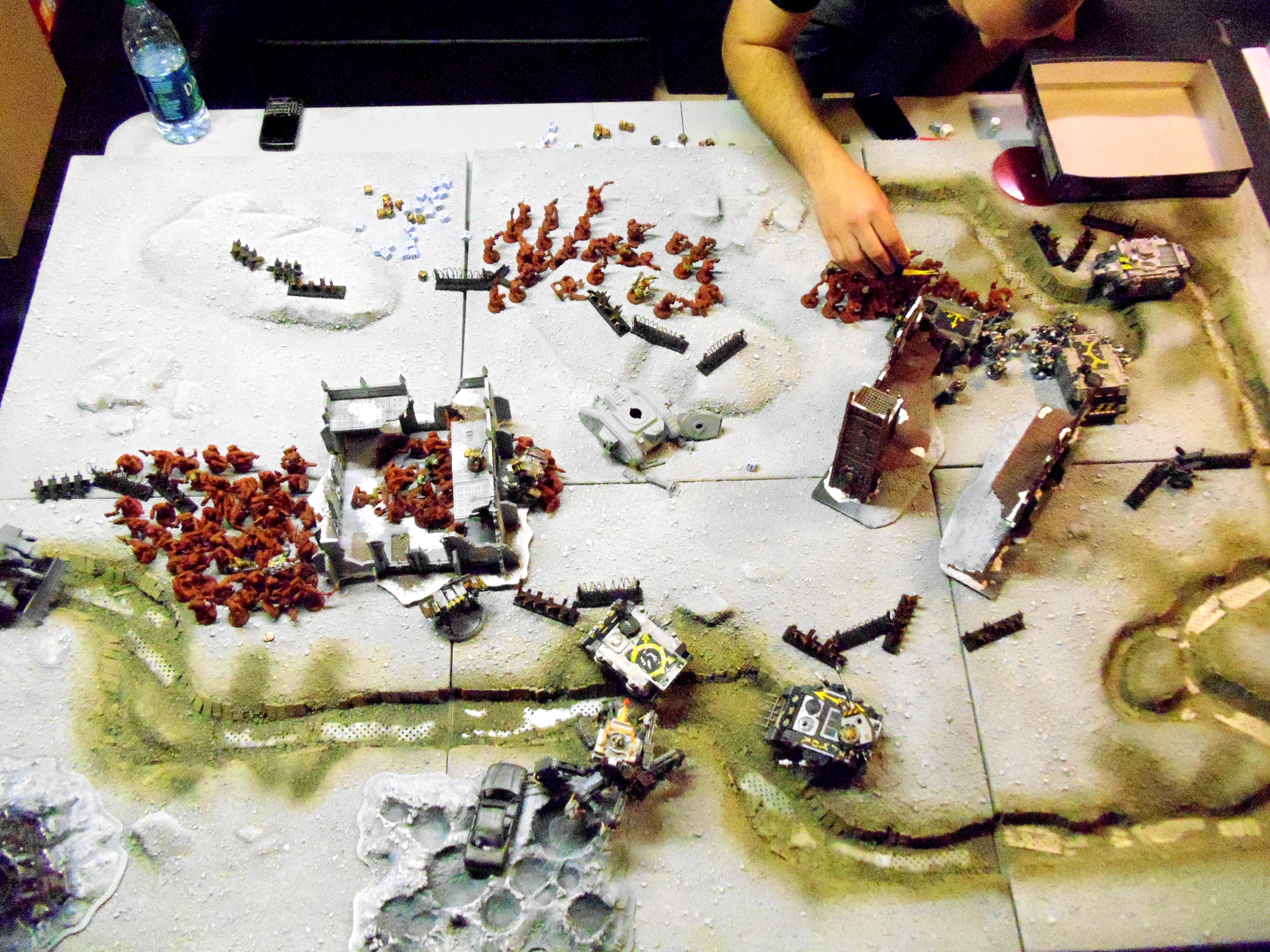 Apocalypse, Battle Report, Chaos, Chaos Space Marines, Daemons, Iron Warriors