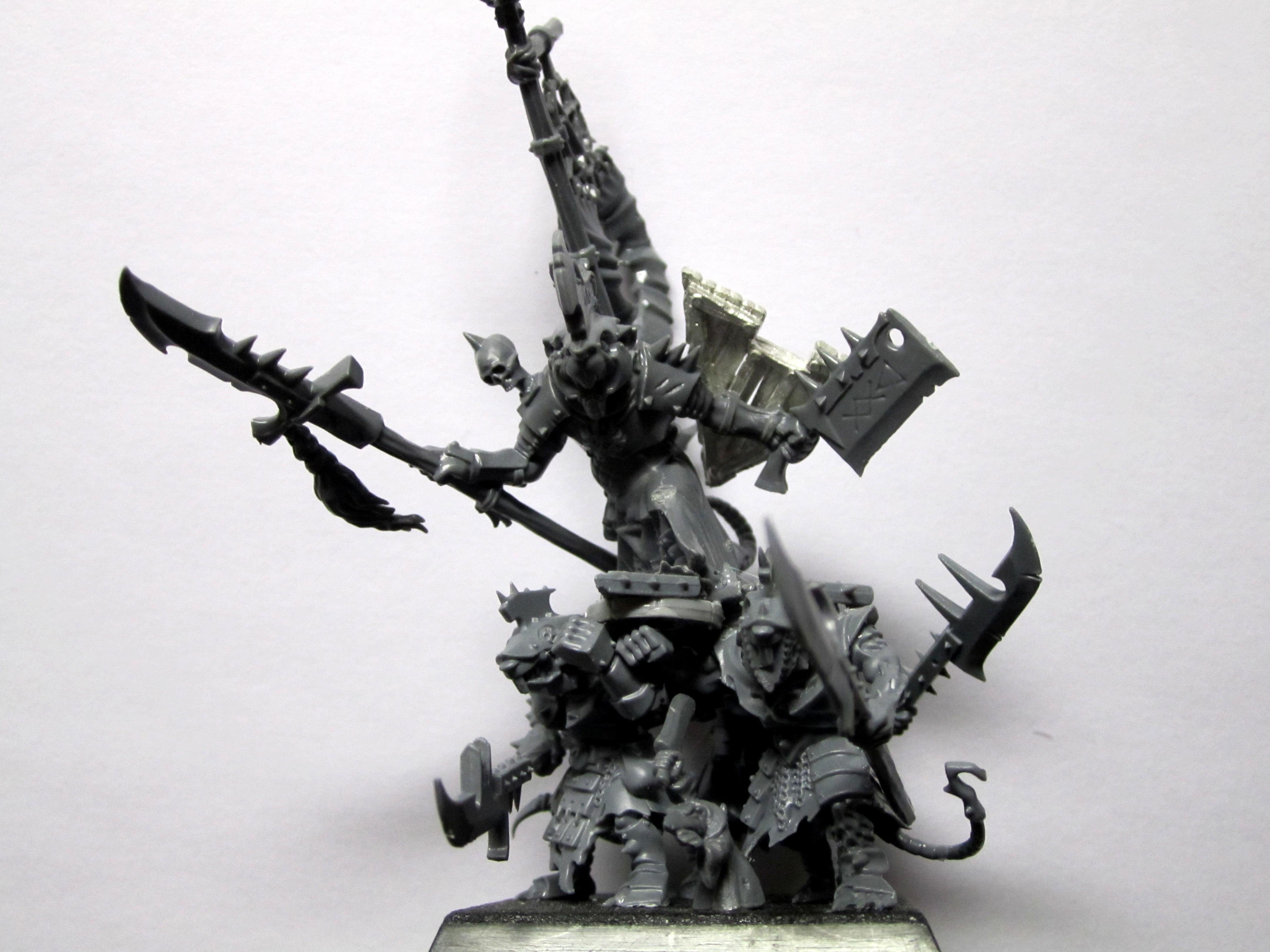 Skaven War Litter, Warlord on War Litter