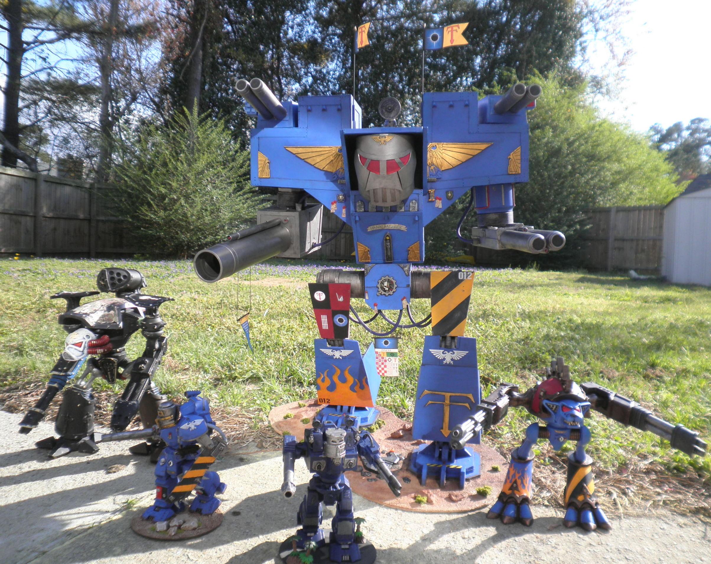 Armorcast, Imperial, Knights, Reaver, Scratch Build, Titan, Warlord