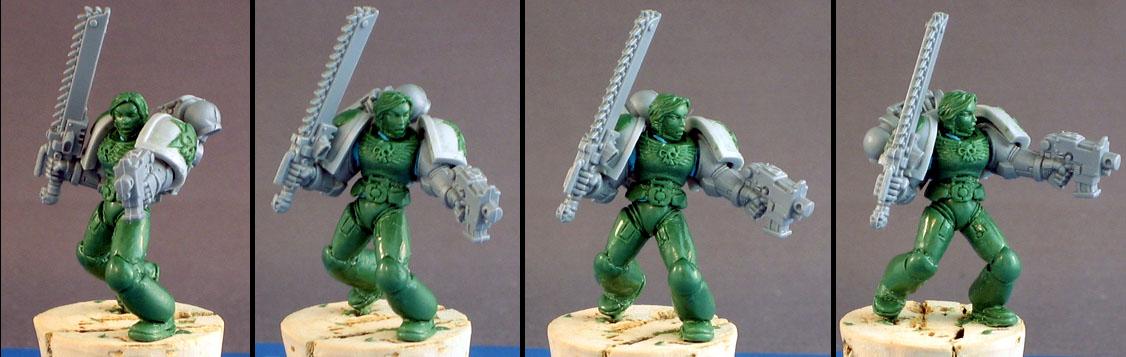 Greenstuff, Scratch Build, Sculpting, Space Marines