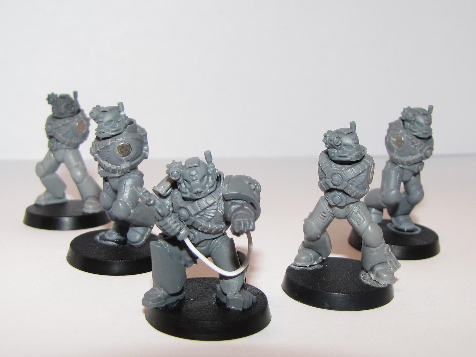 Devastator Squad, Devastator Squad (wip), Devastators, Magnet, Space Marines, Work In Progress