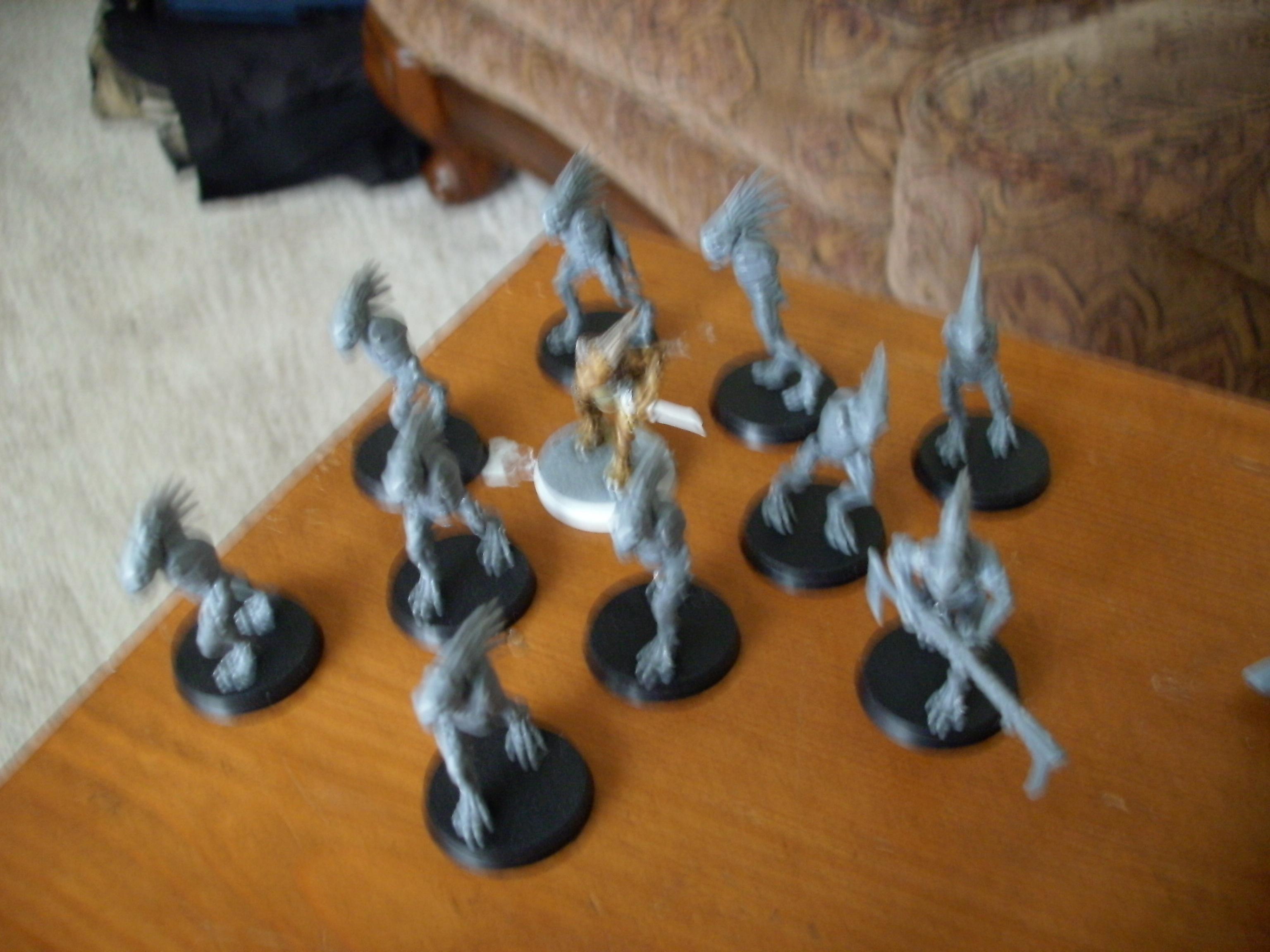 Meat shield and cannon fodder shown