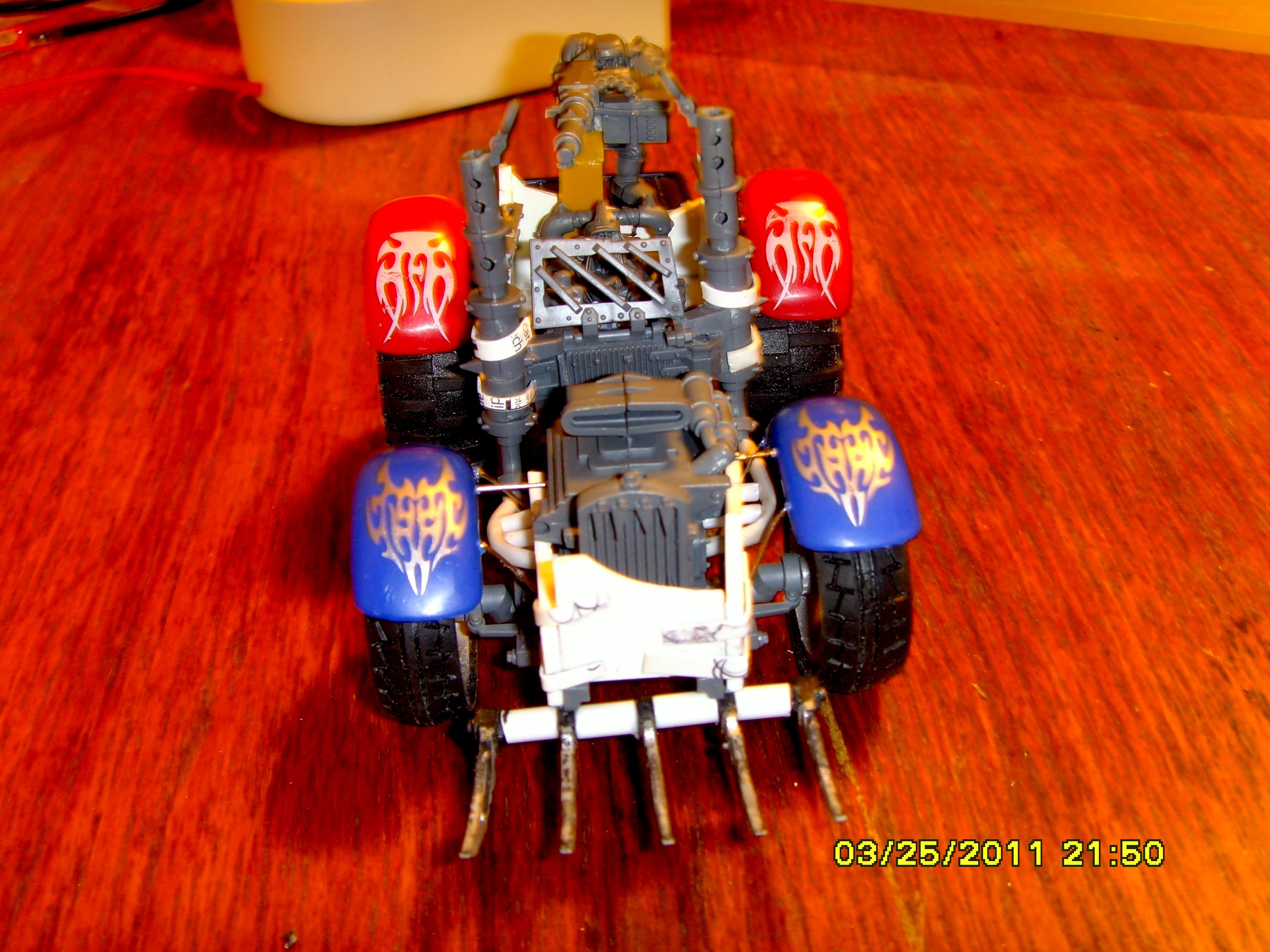 Orks, Scratch Build, Speed Freaks, Vehicle, Warbuggy, Warhammer 40,000