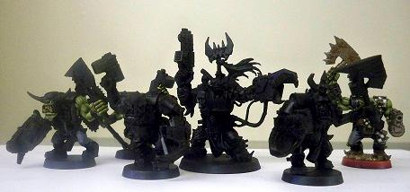 warboss and nobz WIP