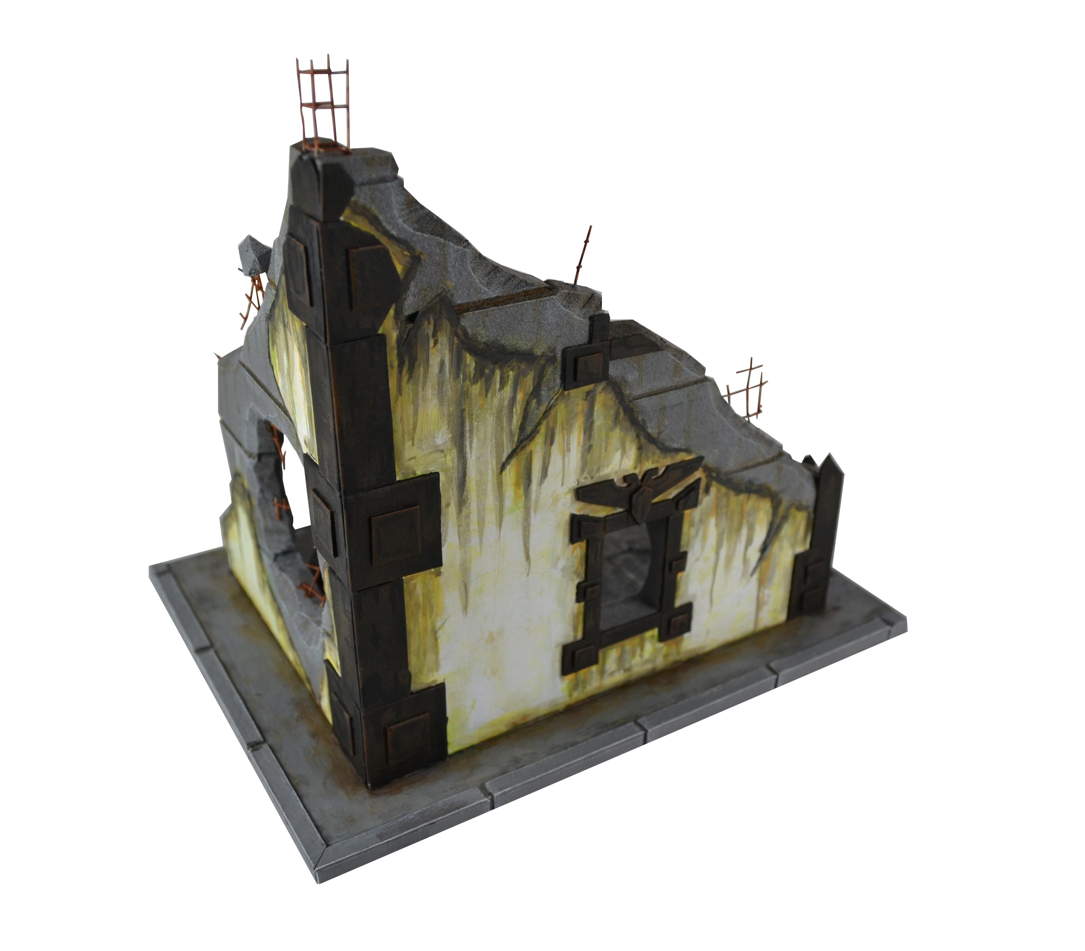 Buildings, Cities Of Death, Ruins, Scratch Build, Terrain, Warhammer 40,000
