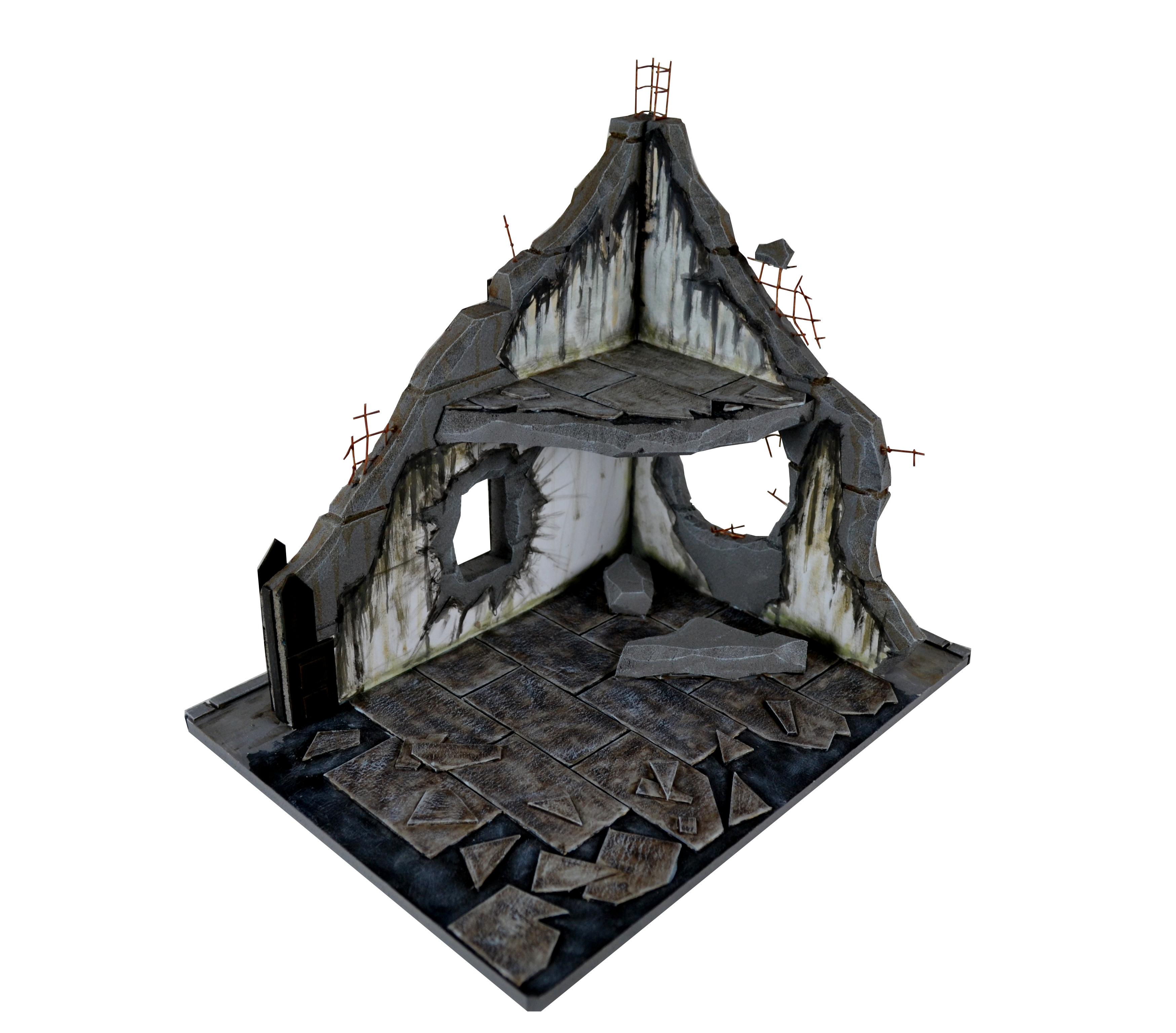 Buildings, Cities Of Death, Ruins, Scratch Build, Terrain, Warhammer 40,000
