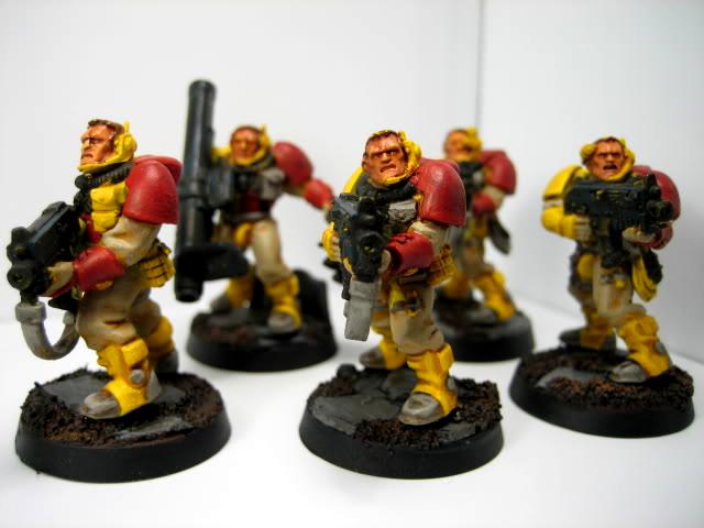 Scouts, Space Marines, Work In Progress