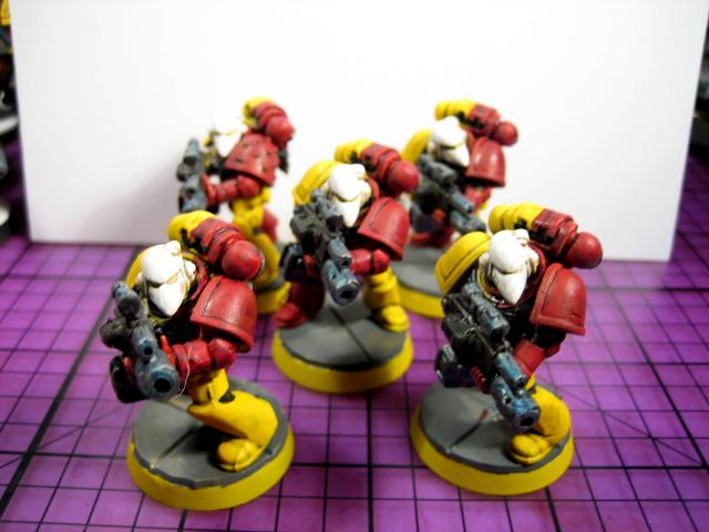 Space Marines, Sternguard, Work In Progress