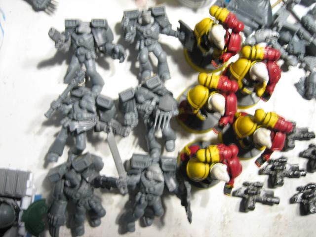 On The Desk, Space Marines, Work In Progress