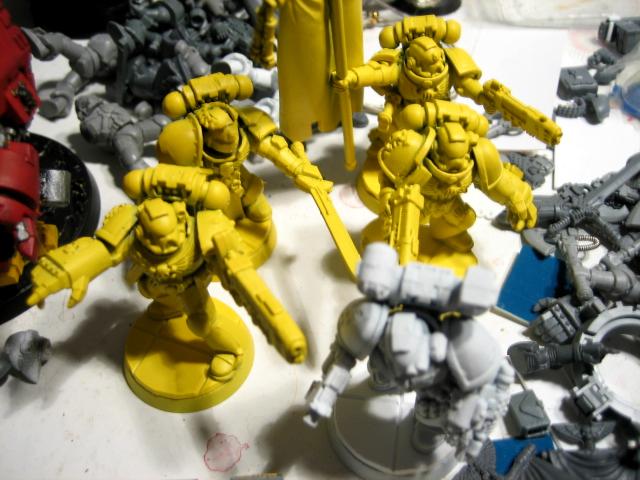 On The Desk, Space Marines, Work In Progress