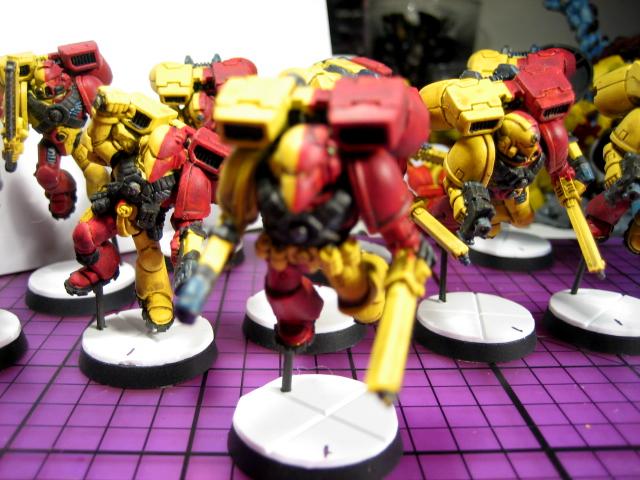 On The Desk, Space Marines, Work In Progress