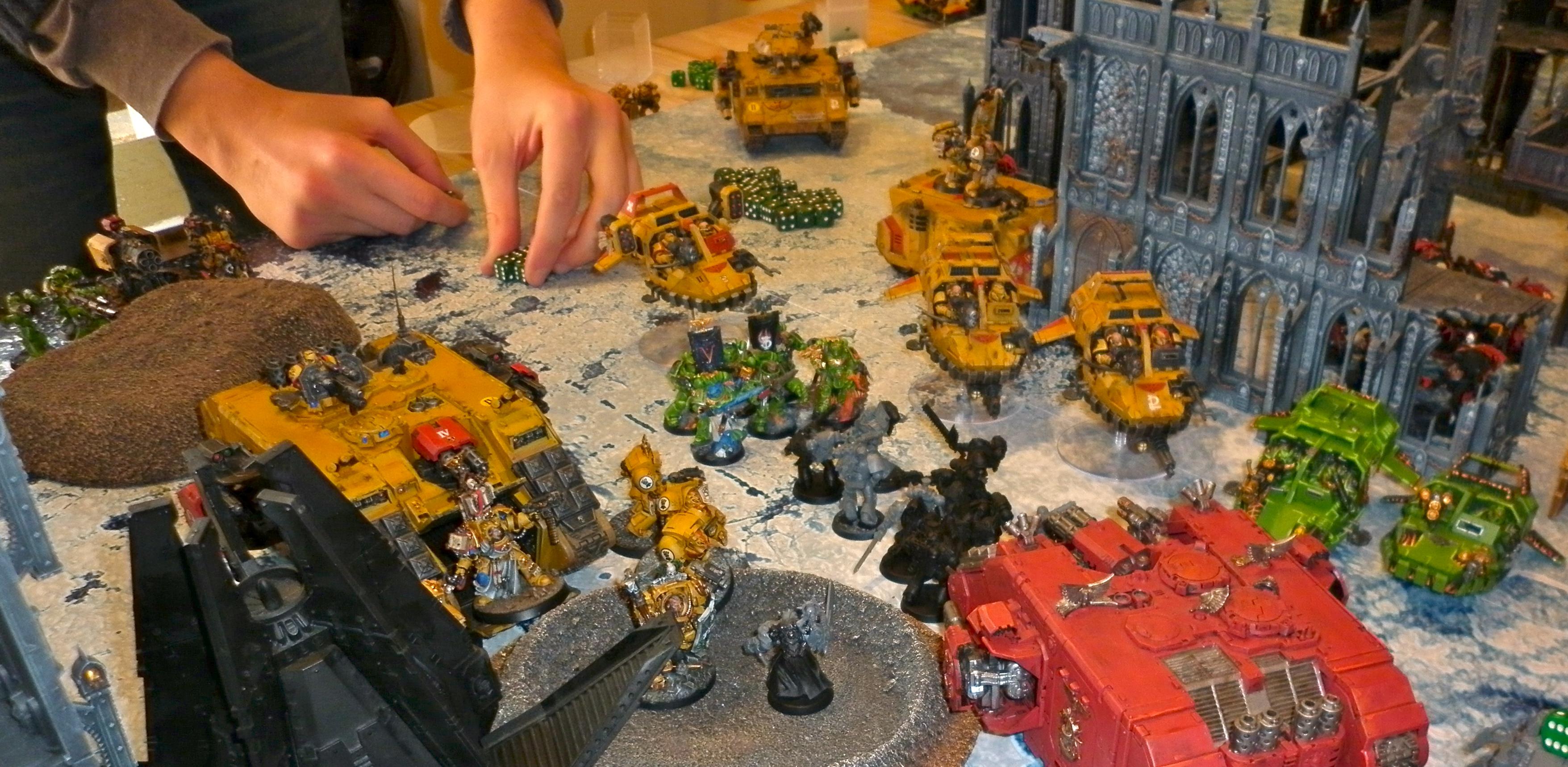 Battle Report, Bo, Imperial Fists, Space Marines