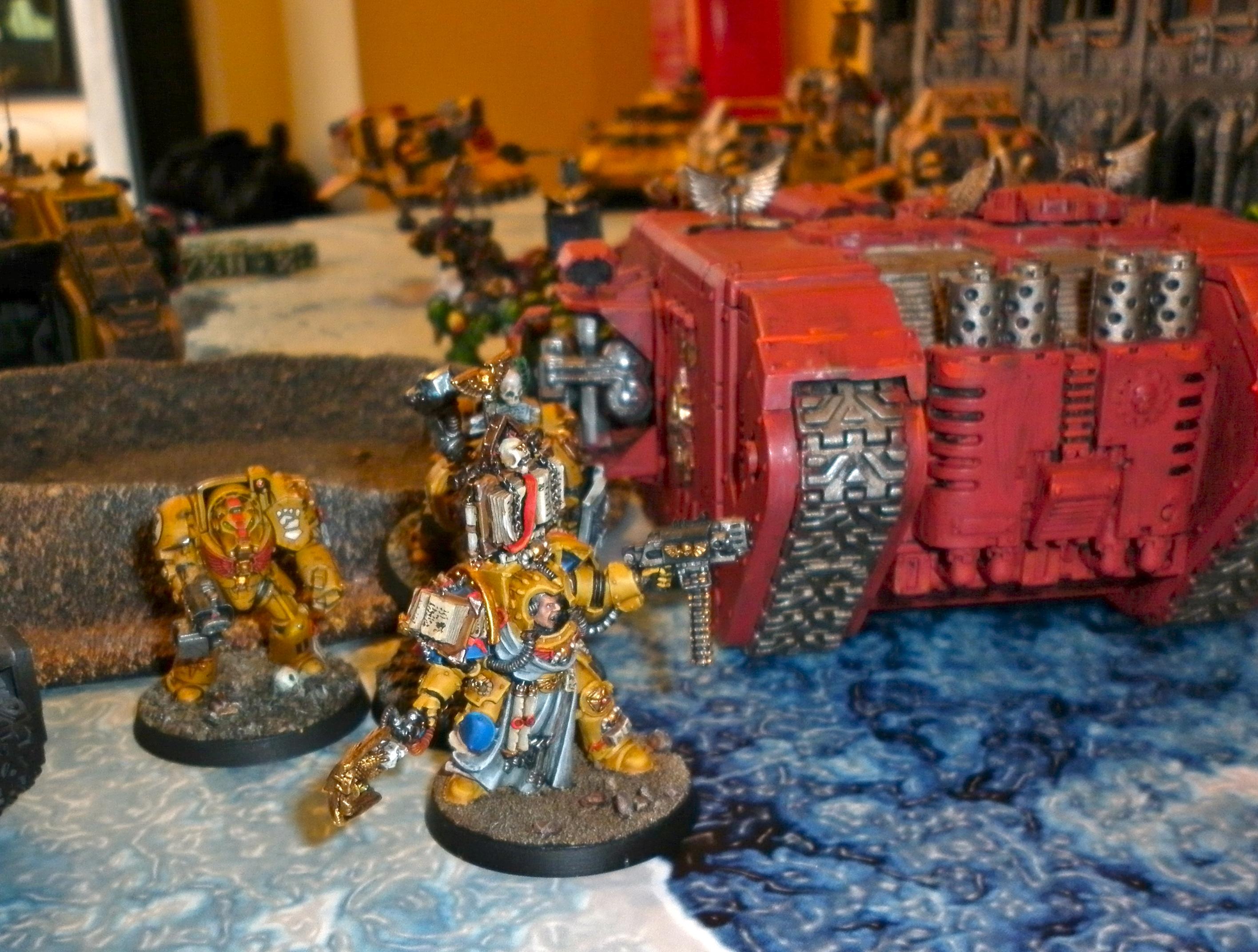 Battle Report, Bo, Imperial Fists, Space Marines