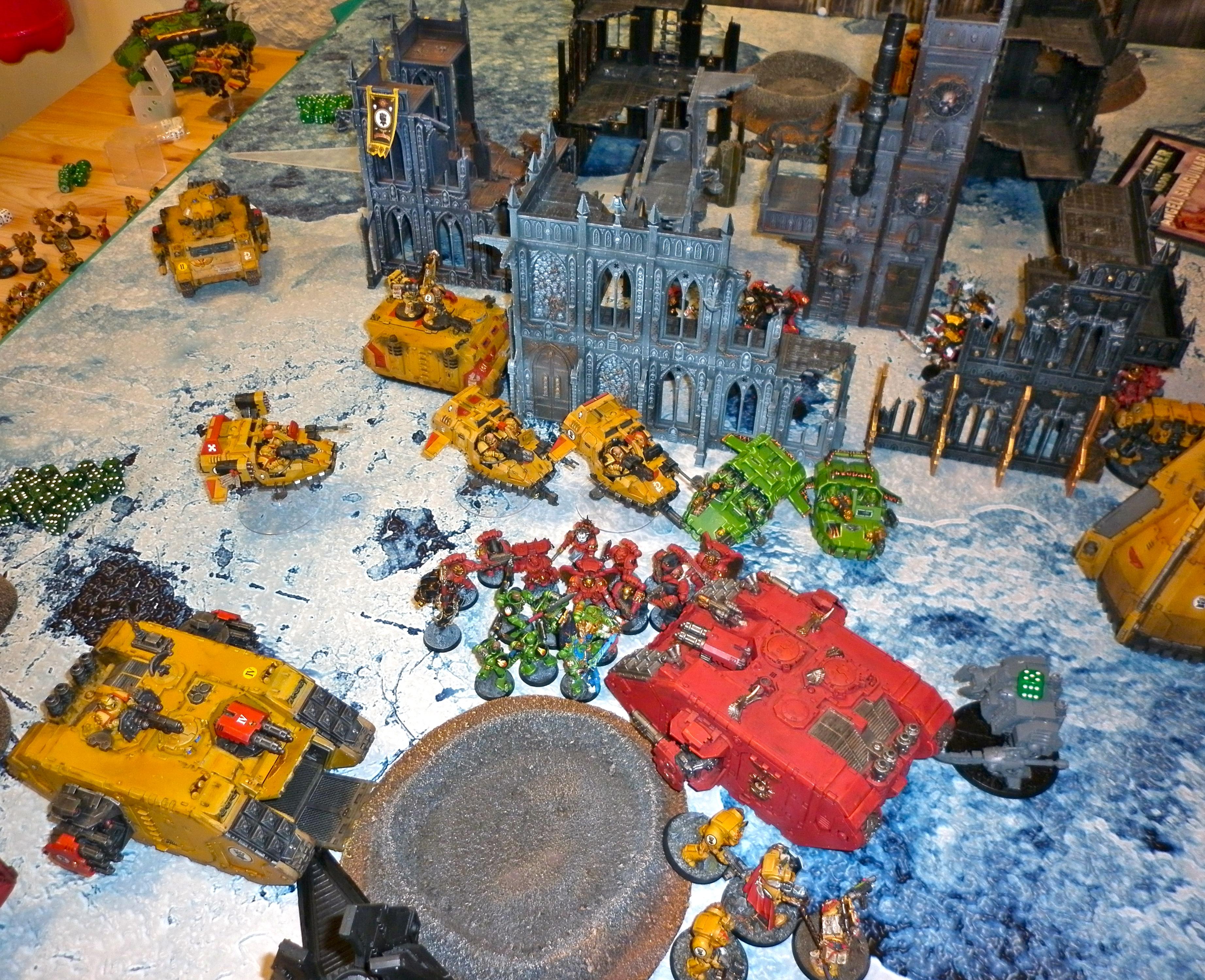 Battle Report, Bo, Imperial Fists, Space Marines