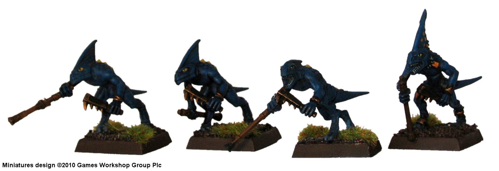 Lizardmen, Skinks, Skink Skirmishers 3