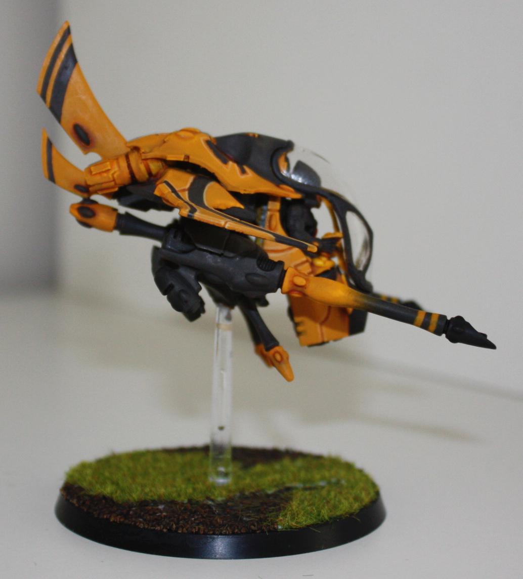 Conversion, Eldar, Fighter, Iyanden, Warhammer 40,000, Warhammer Fantasy