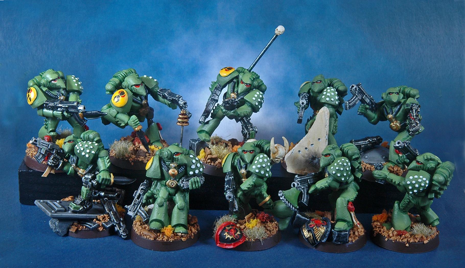 Mantis Warriors, Space Marines, Tactical Squad, Warhammer 40,000