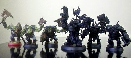 warboss with nobz wip