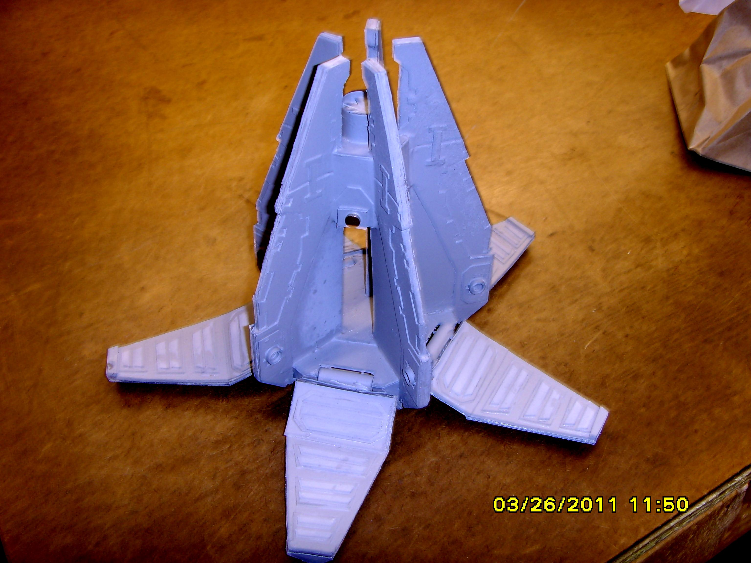 Drop Pod, Paperhammer, Scratch Build, Space Marines, Warhammer 40,000