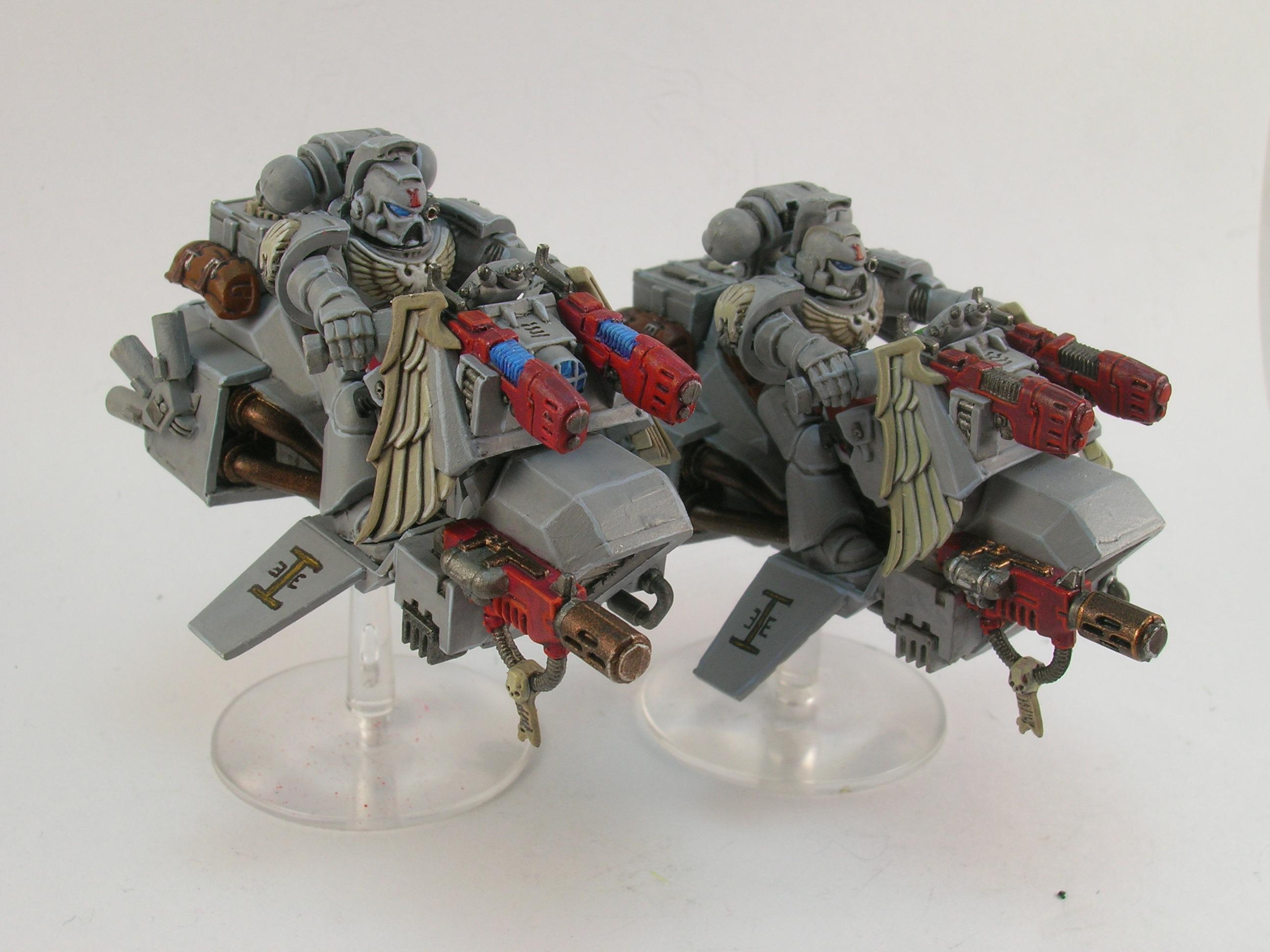 Bike, Hovercraft, Painted Around 2009 To Current, Skimmer, Space Marines