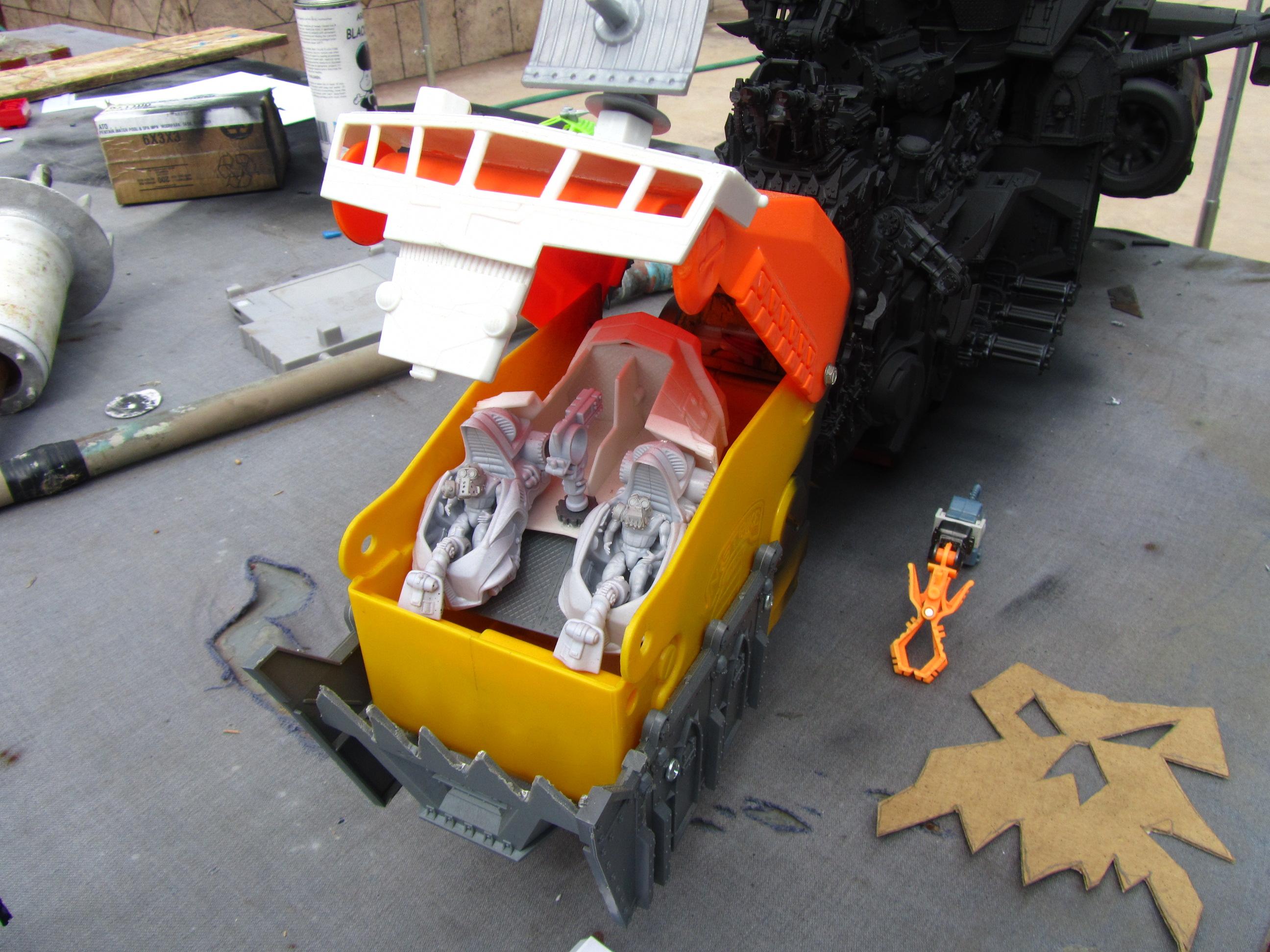 Orks, Spaceship, Ork Spaceship Kruiser 2