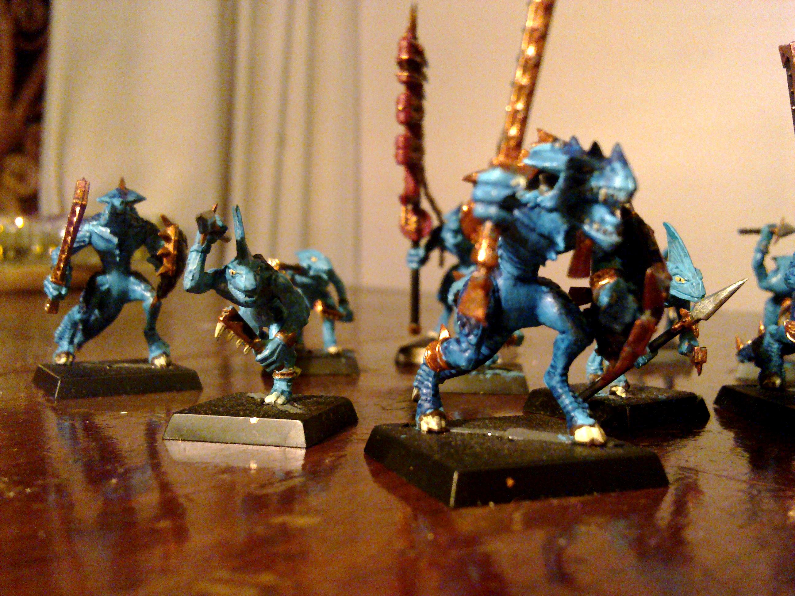 Lizardmen, Saurus, Skinks
