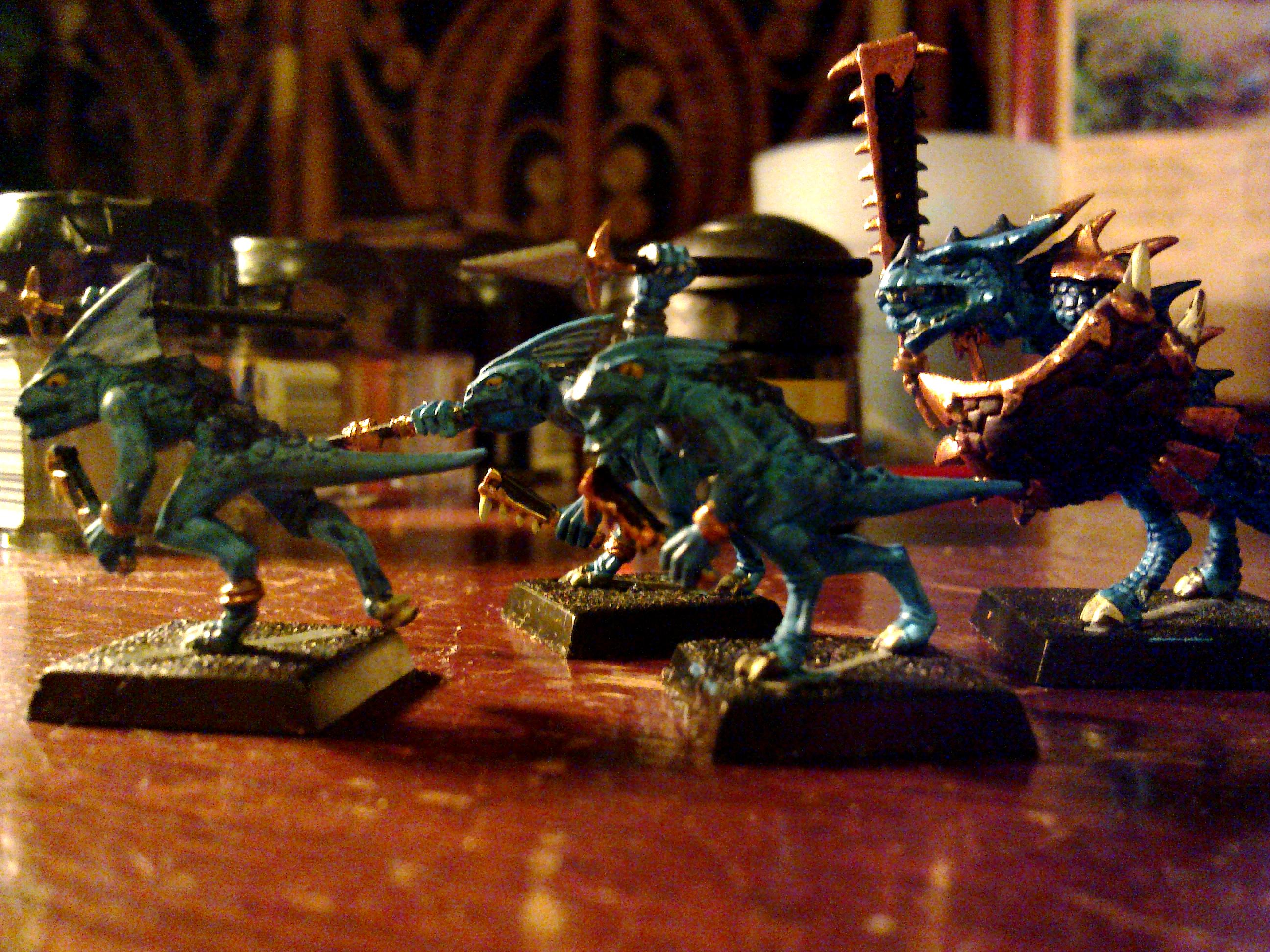 Lizardmen, Saurus, Skinks