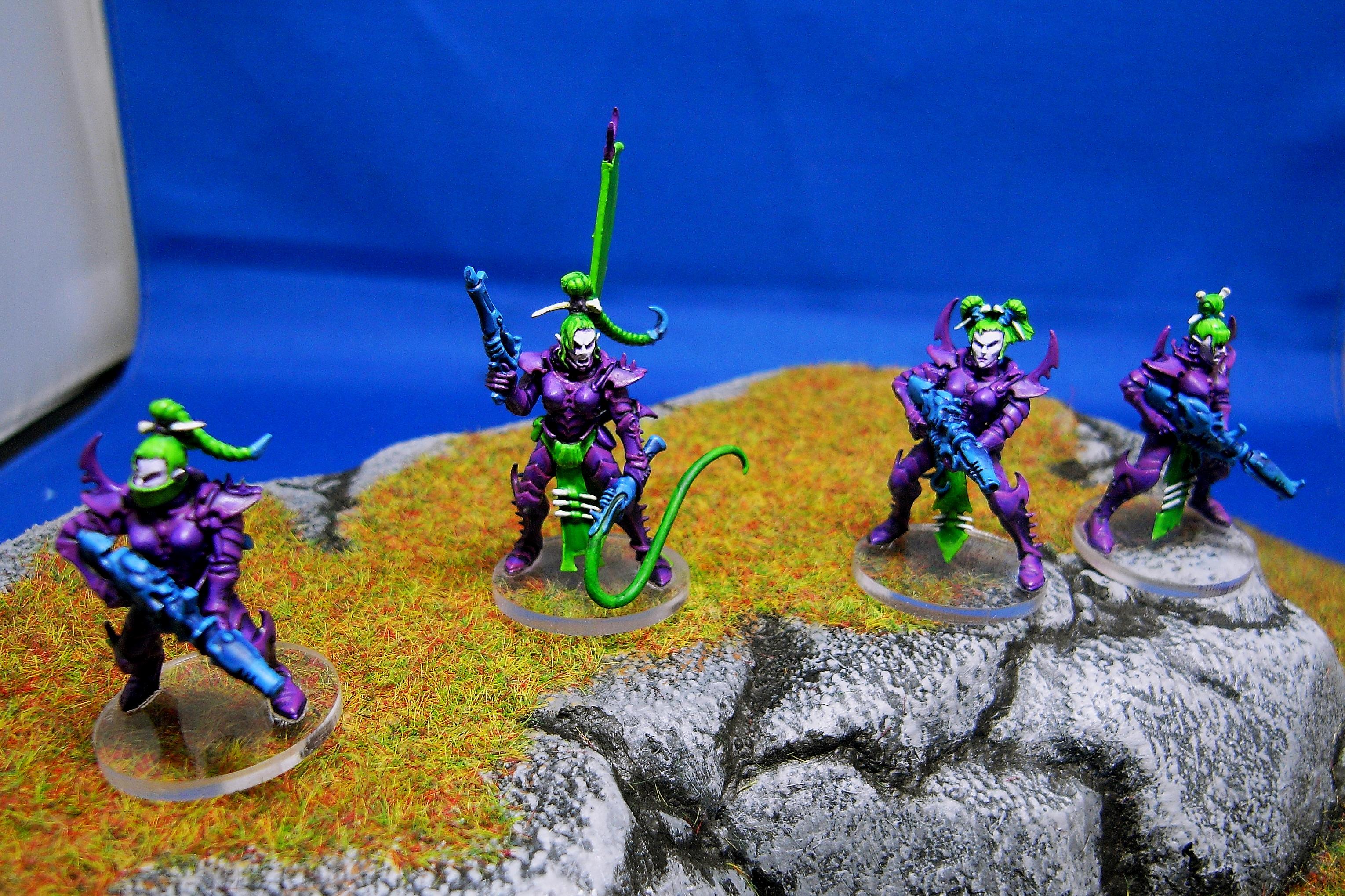 Blog, Dark Eldar, Hellions, True Born, Work In Progress