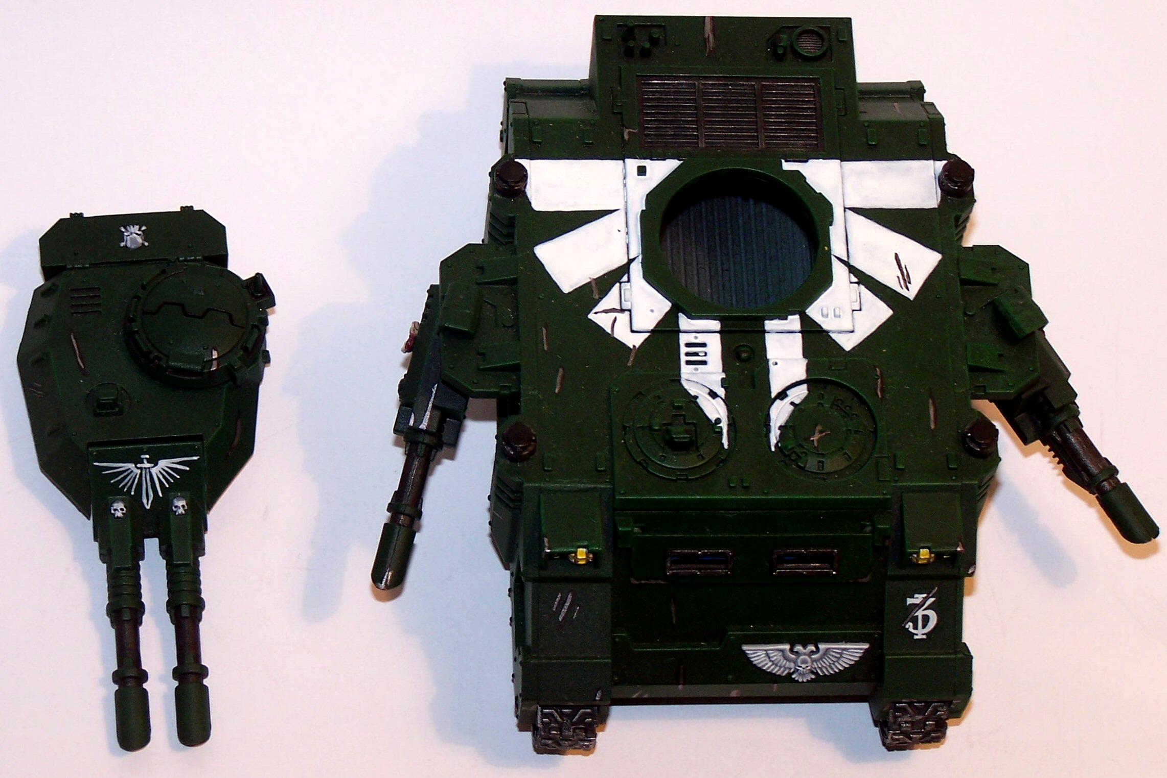 Dark Angels, Freehand, Predator, Space Marines