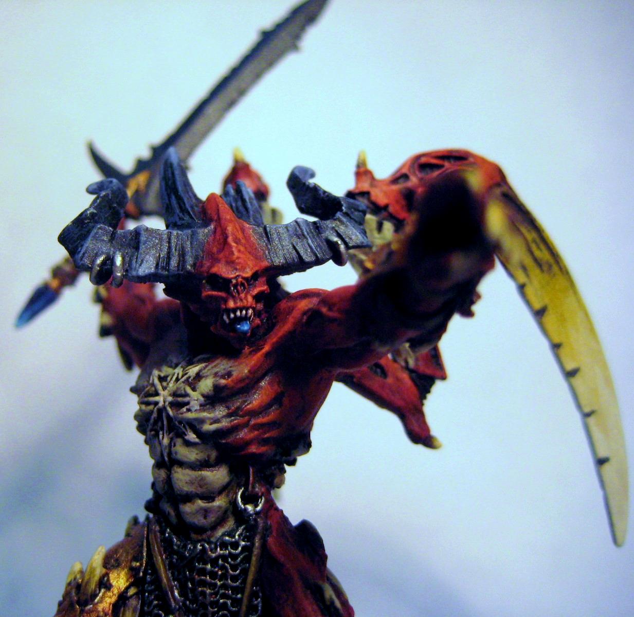Chaos, Conversion, Daemon Prince, Lord, Warhammer 40,000, Warhammer Fantasy