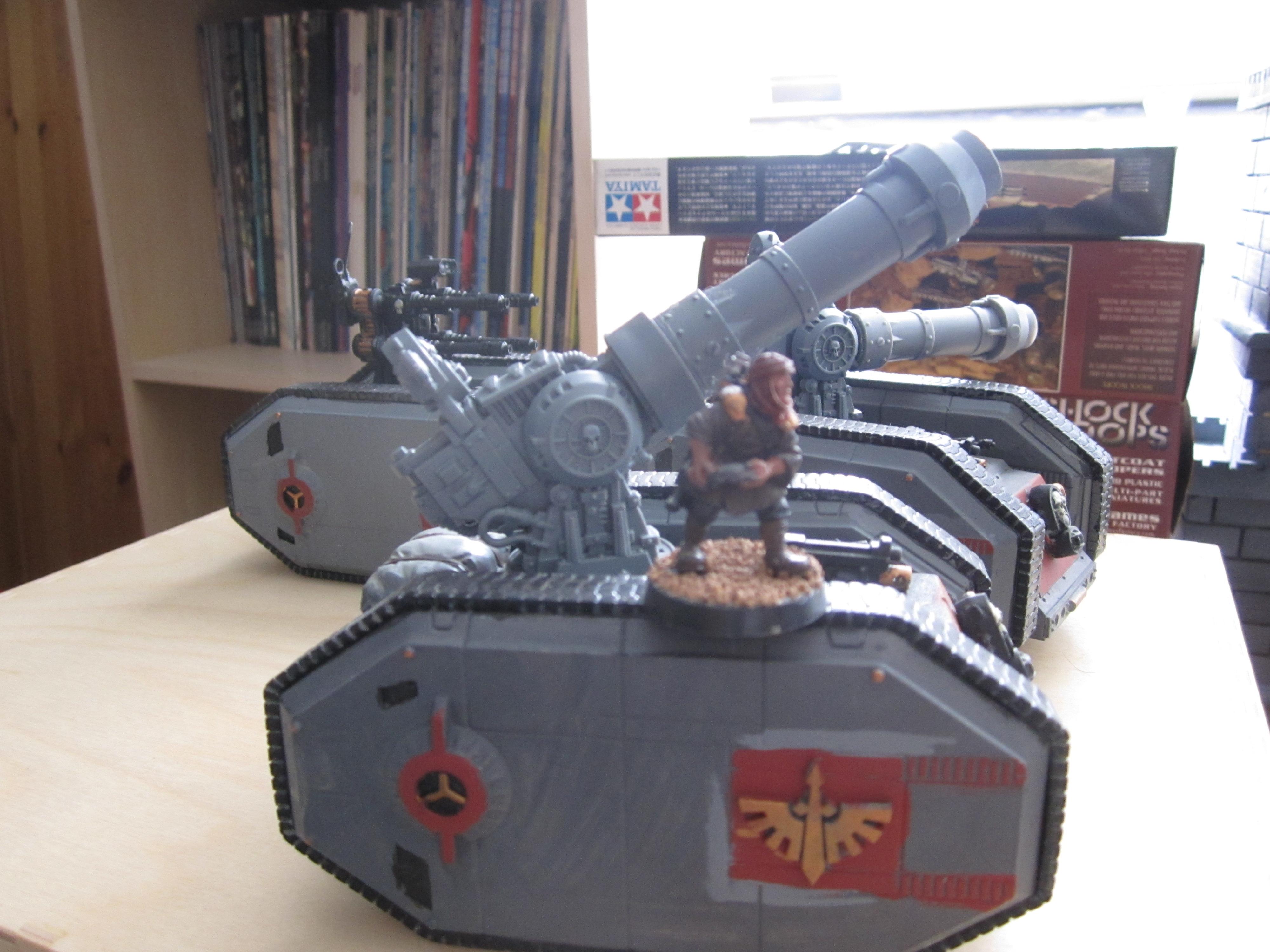 Basilisk, Collossus, Griffon, Imperial Guard, Medusa