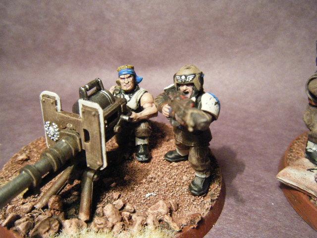 Blue Squad Autocannon Gunner