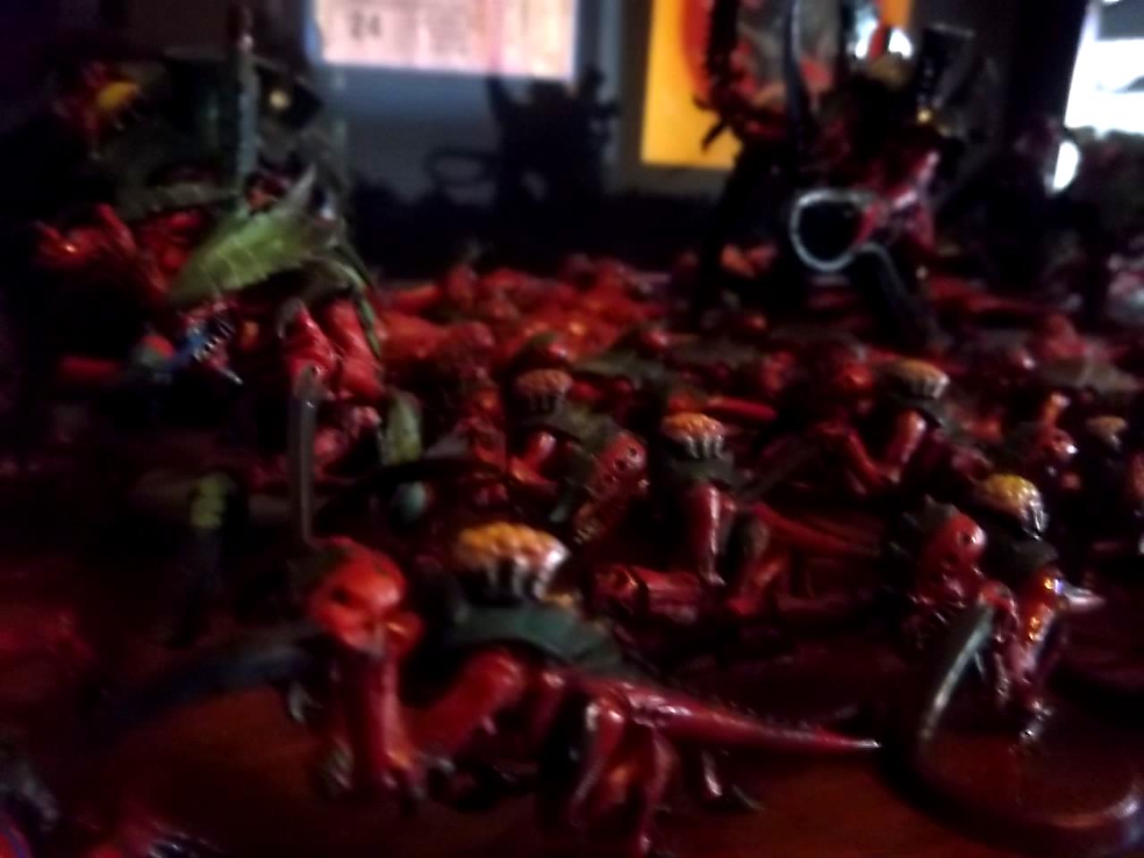 Tyranids, Army Picture: 50% Painted